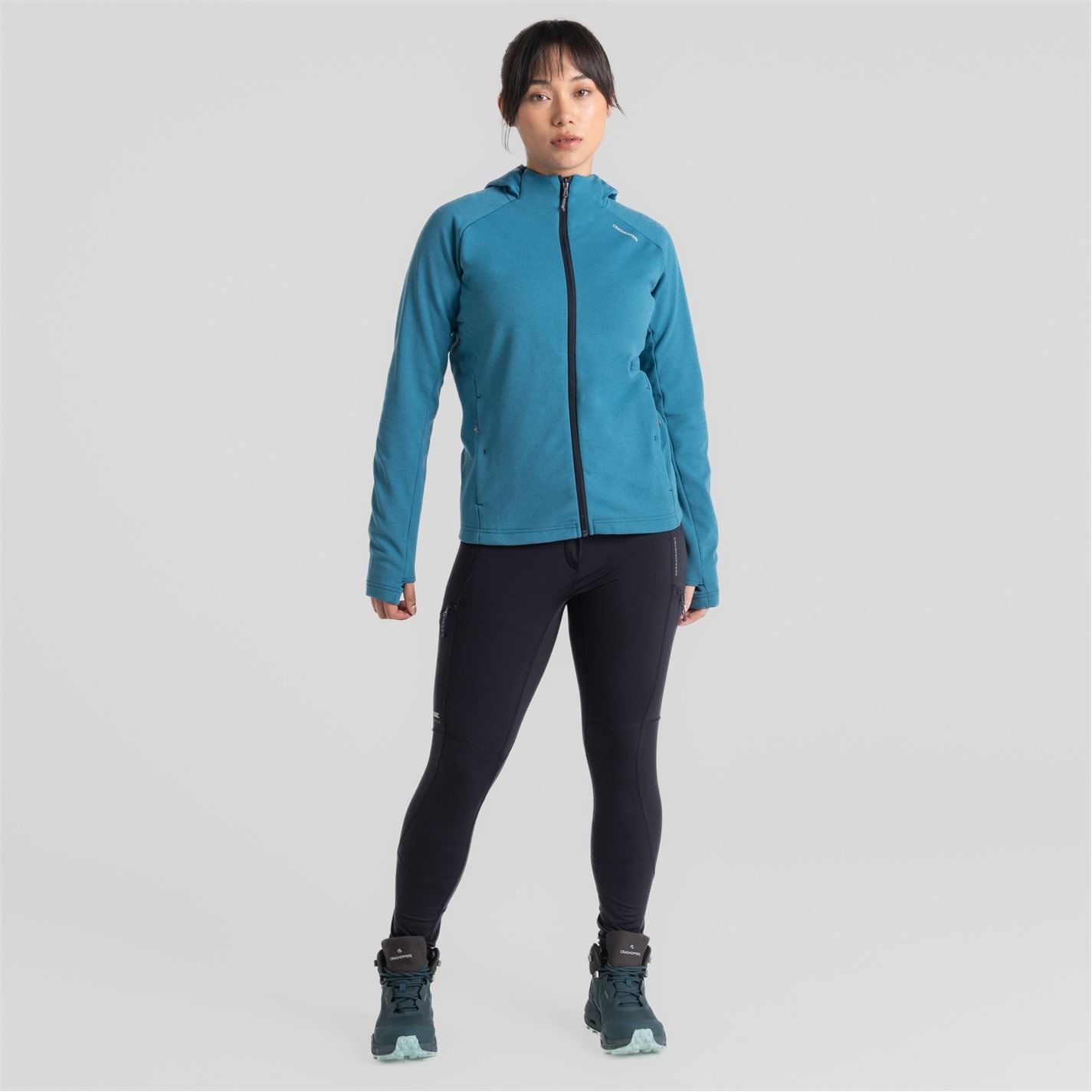 Craghoppers Crag Dynamic Full Zip Fleece, Fleece Fabric