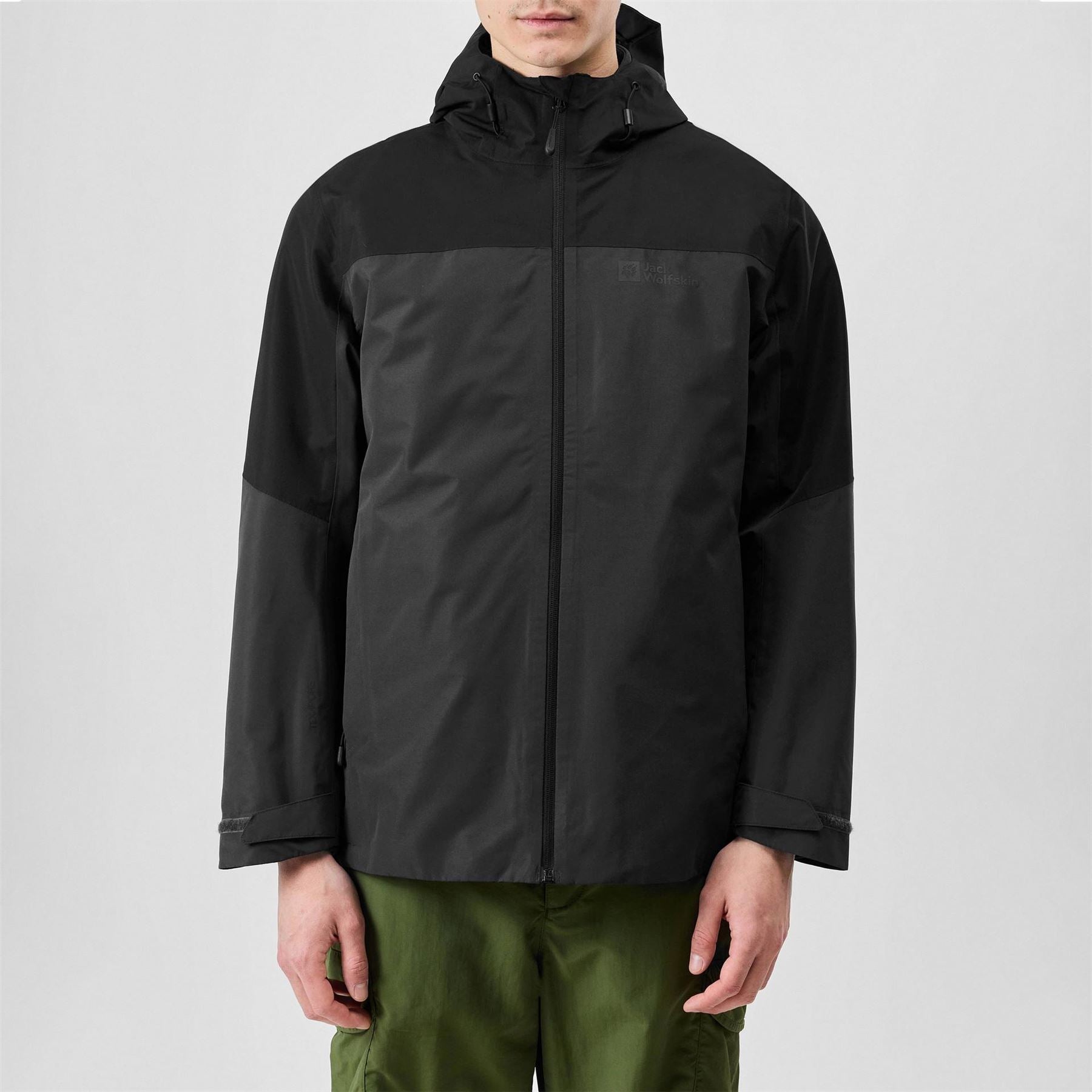 Jack Wolfskin Glaabach Hooded Three-in-One Jacket