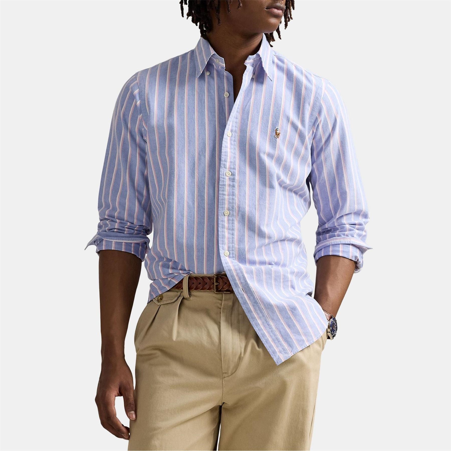 Polo Ralph Lauren Coloured Striped Poplin Shirt