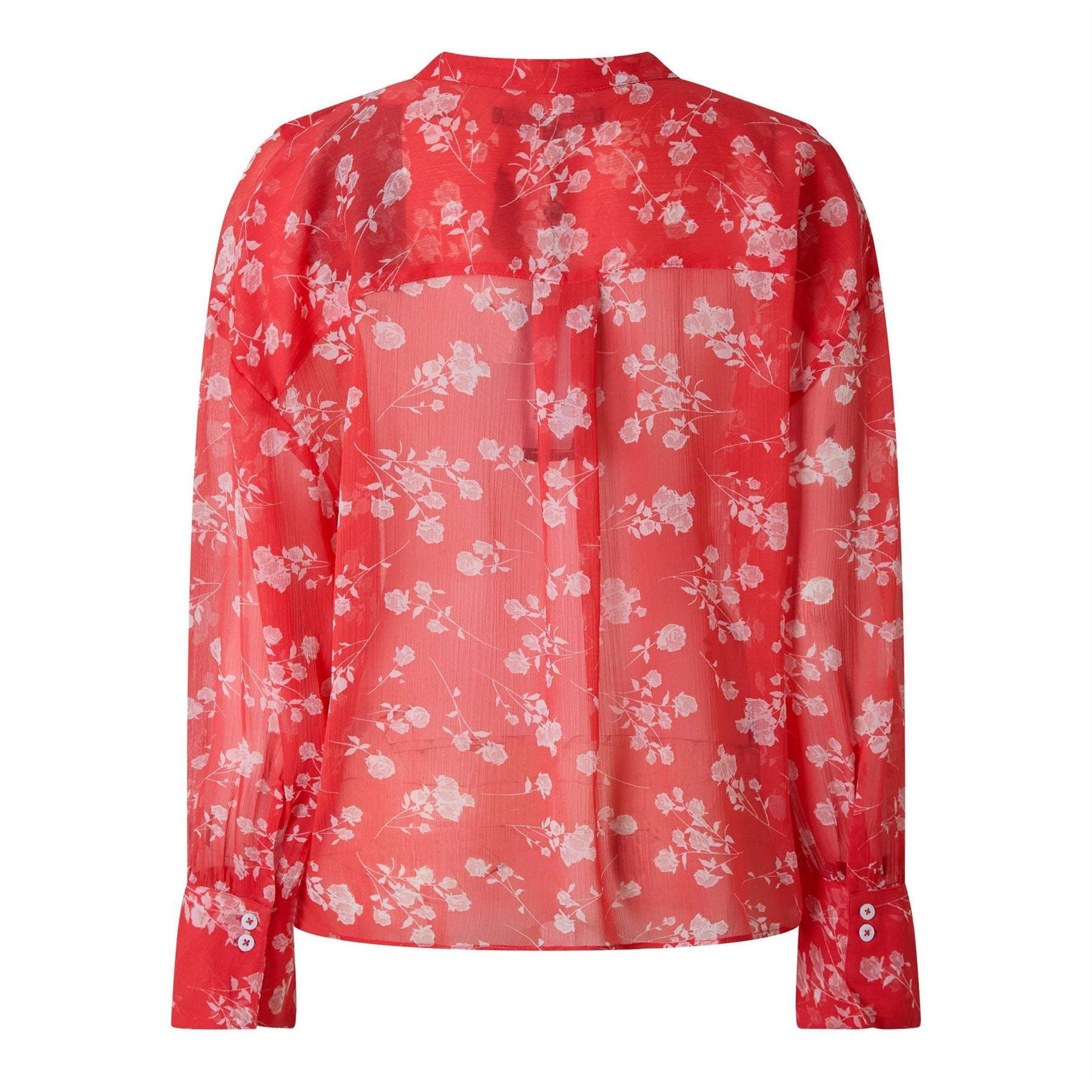 French Connection Alesndra V-Neck Long Sleeve Blouse