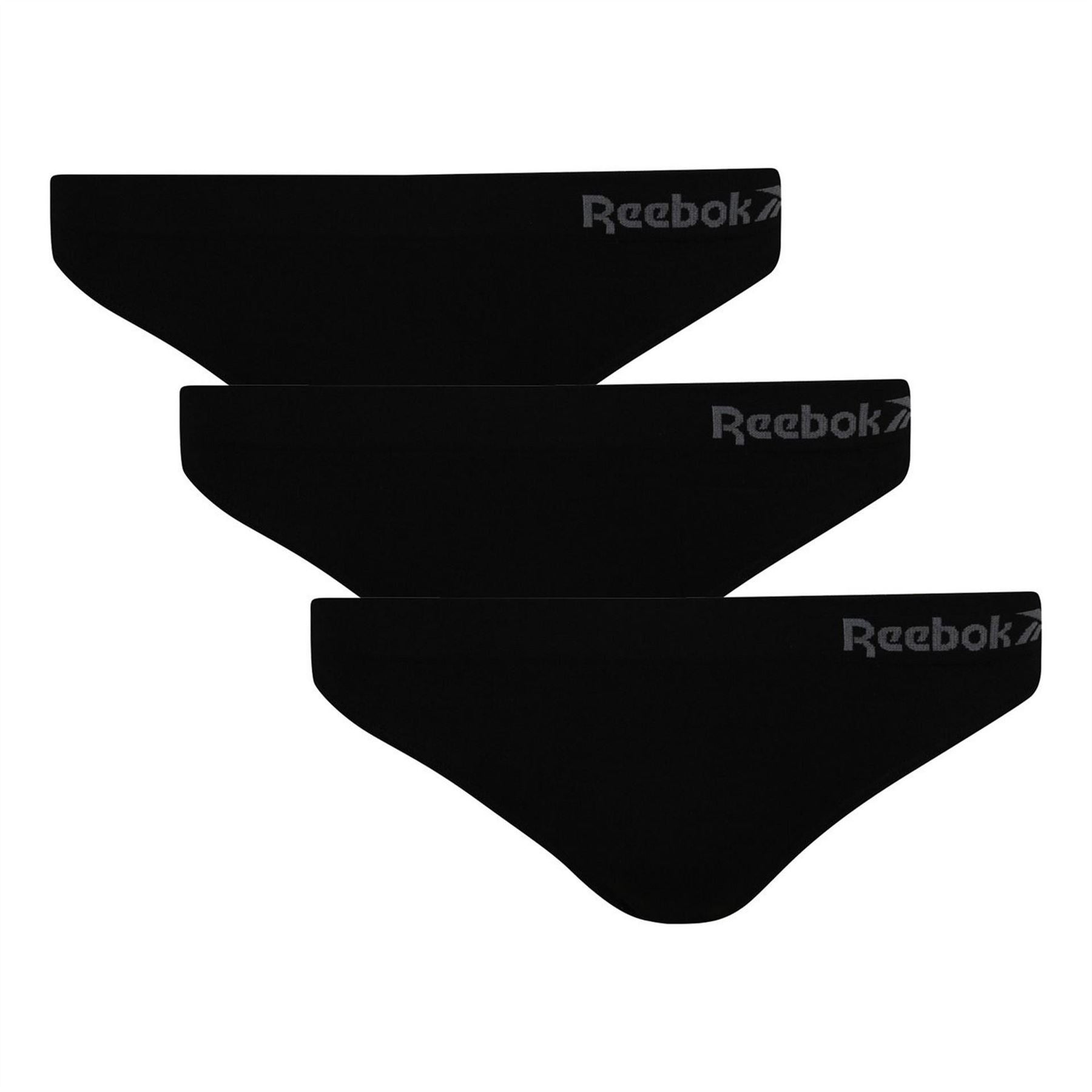 Reebok Womens 3 Pack Thongs Kali