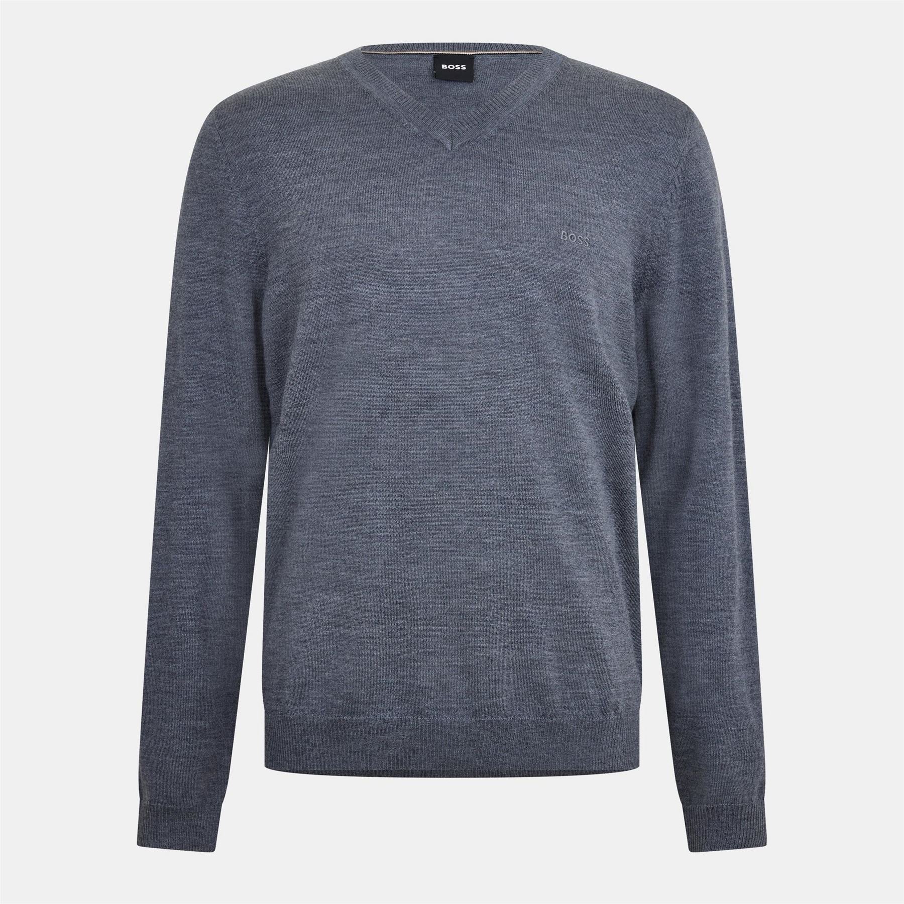 Boss V-Neck Long Sleeve Regular Fit Sweater