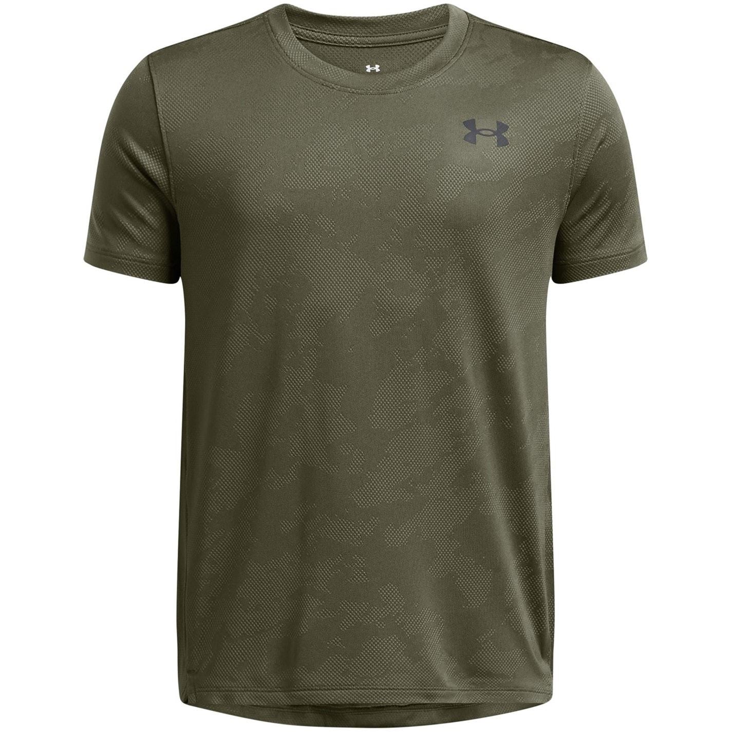 Under Armour Children's Vent Jacquard Crew Neck Short Sleeve T-Shirt