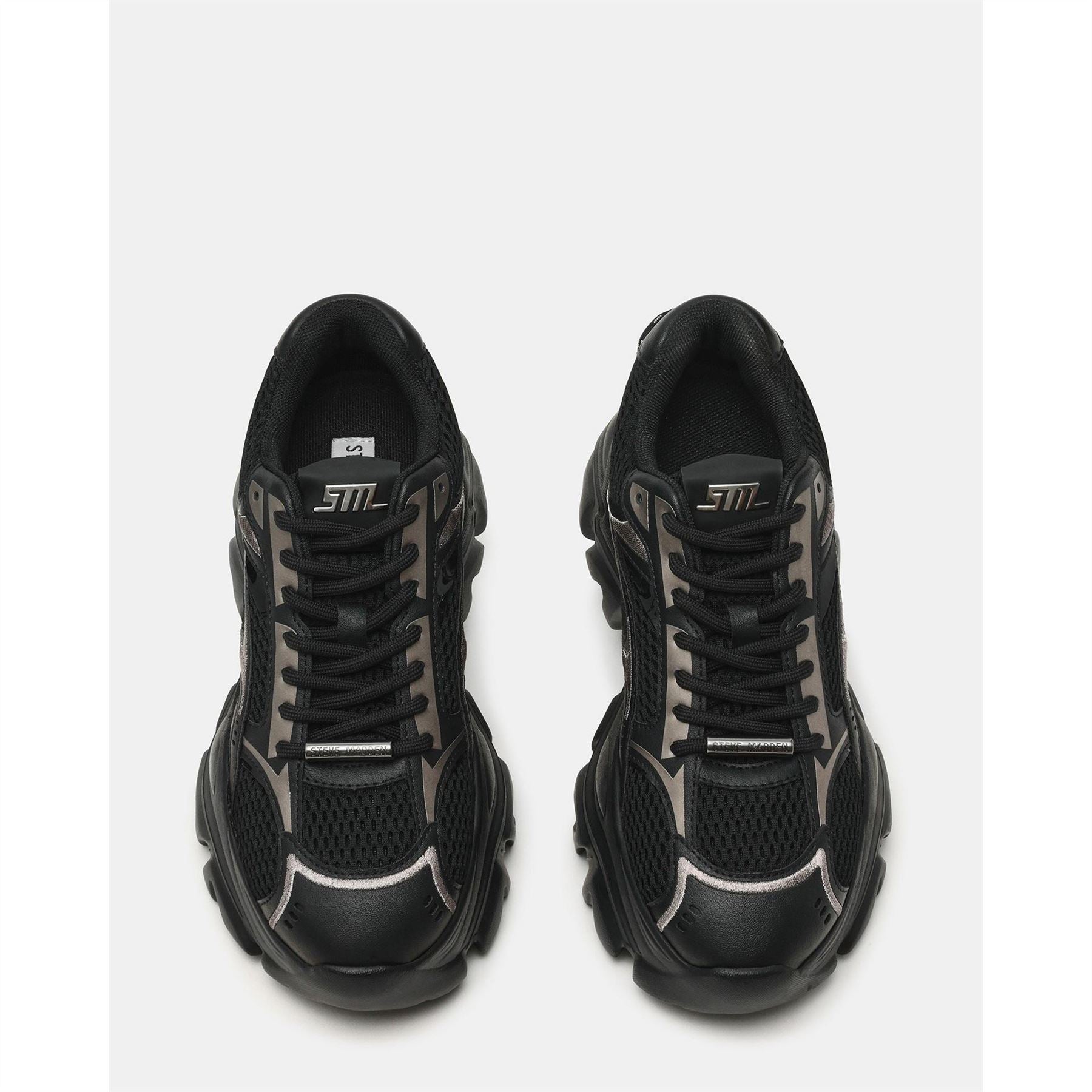 Steve Madden Raftus Lace Up Chunky Heel Sneakers