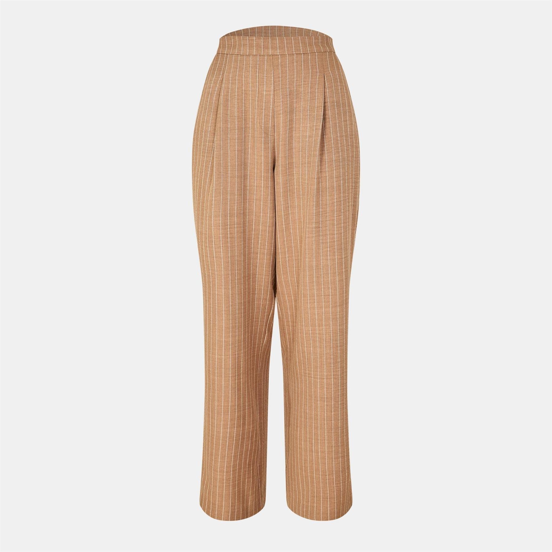 Biba Vertical Stripe Wide Leg Trousers