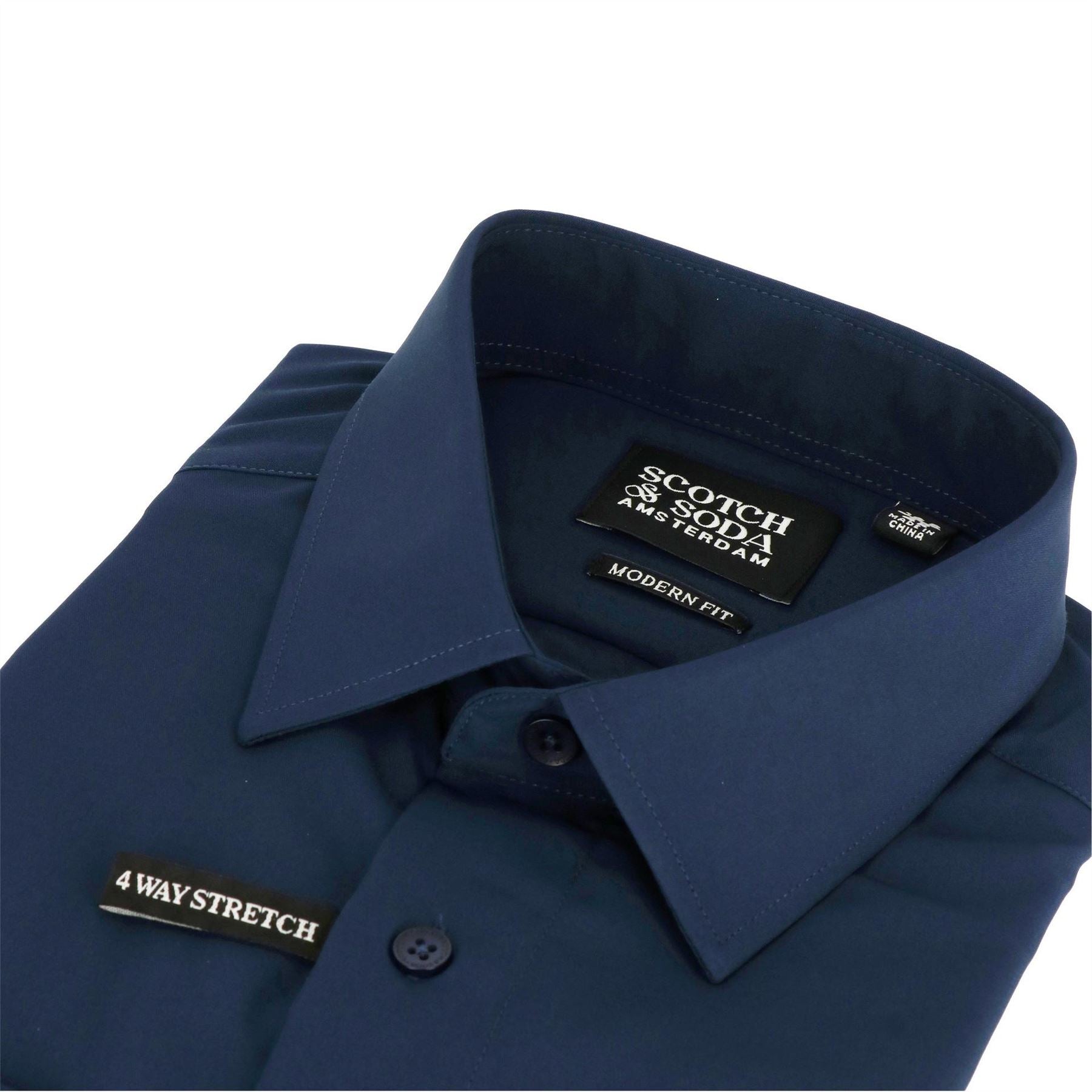 Scotch and Soda Oxford Button Down Collar Long Sleeve Shirt