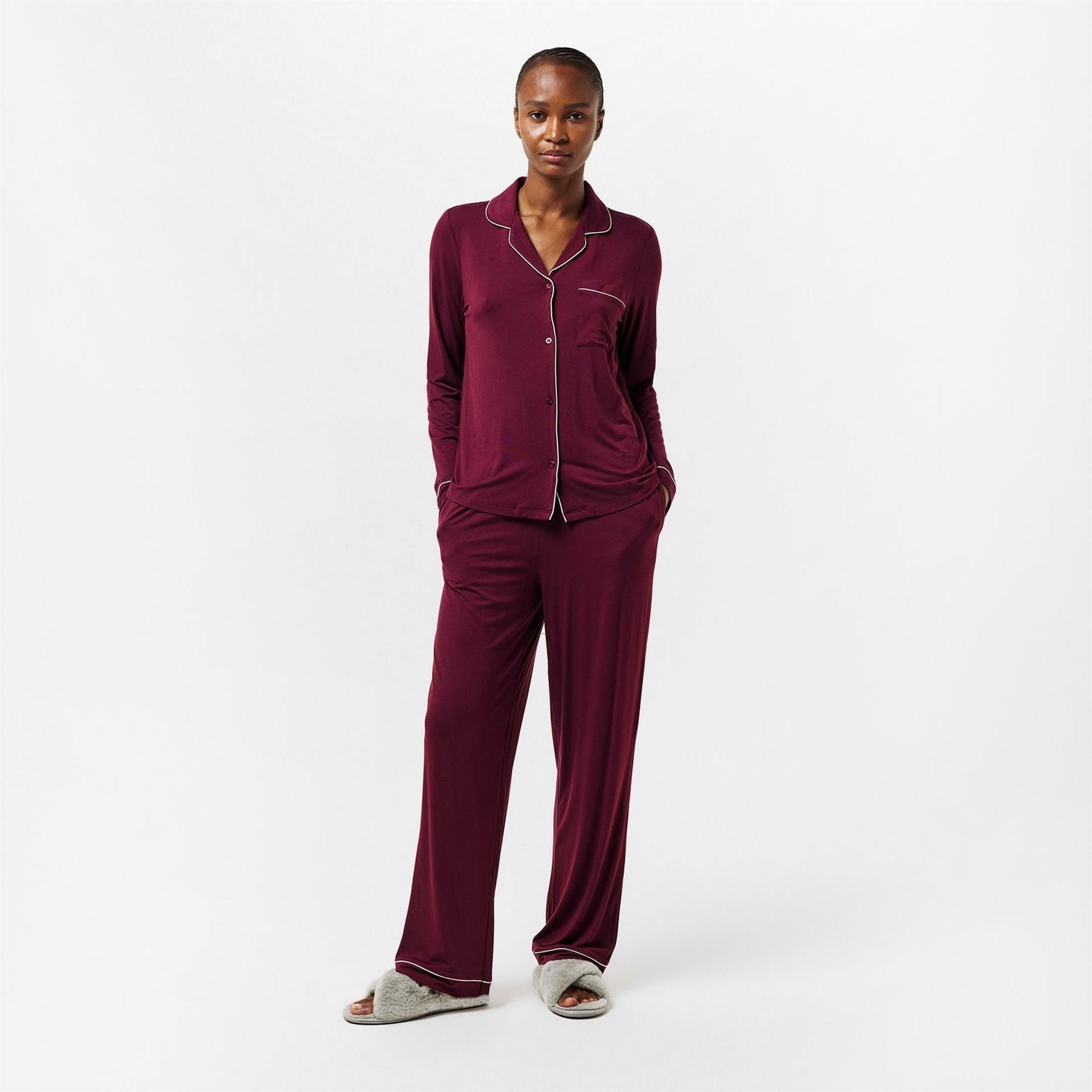 Chelsea Peers Button Up Pyjama Set