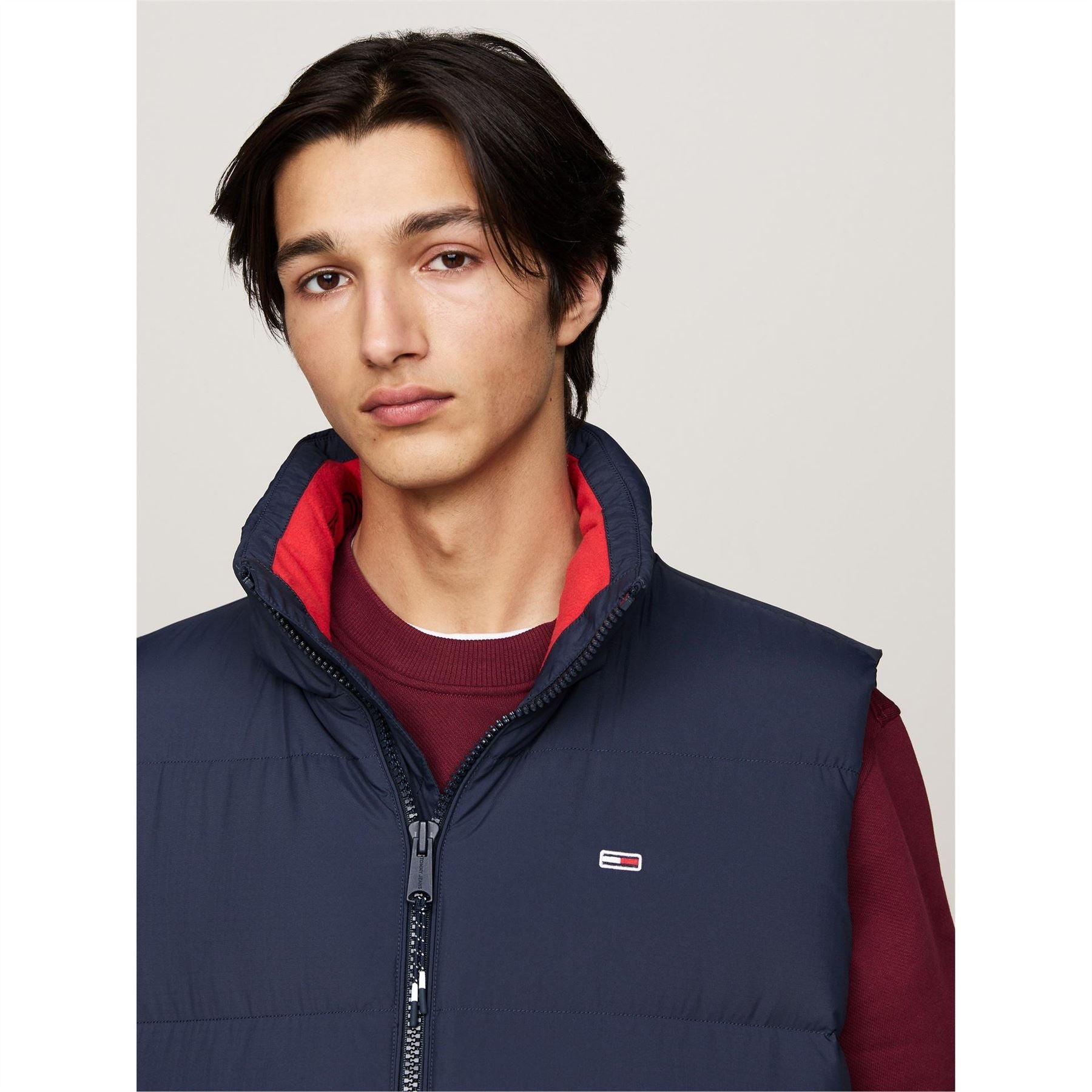 Tommy Jeans Essential Down Hooded Sleeveless Gilet