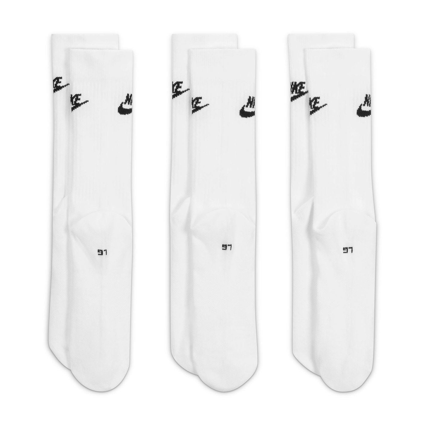 Nike 3 Pack Of Essential Crew Socks