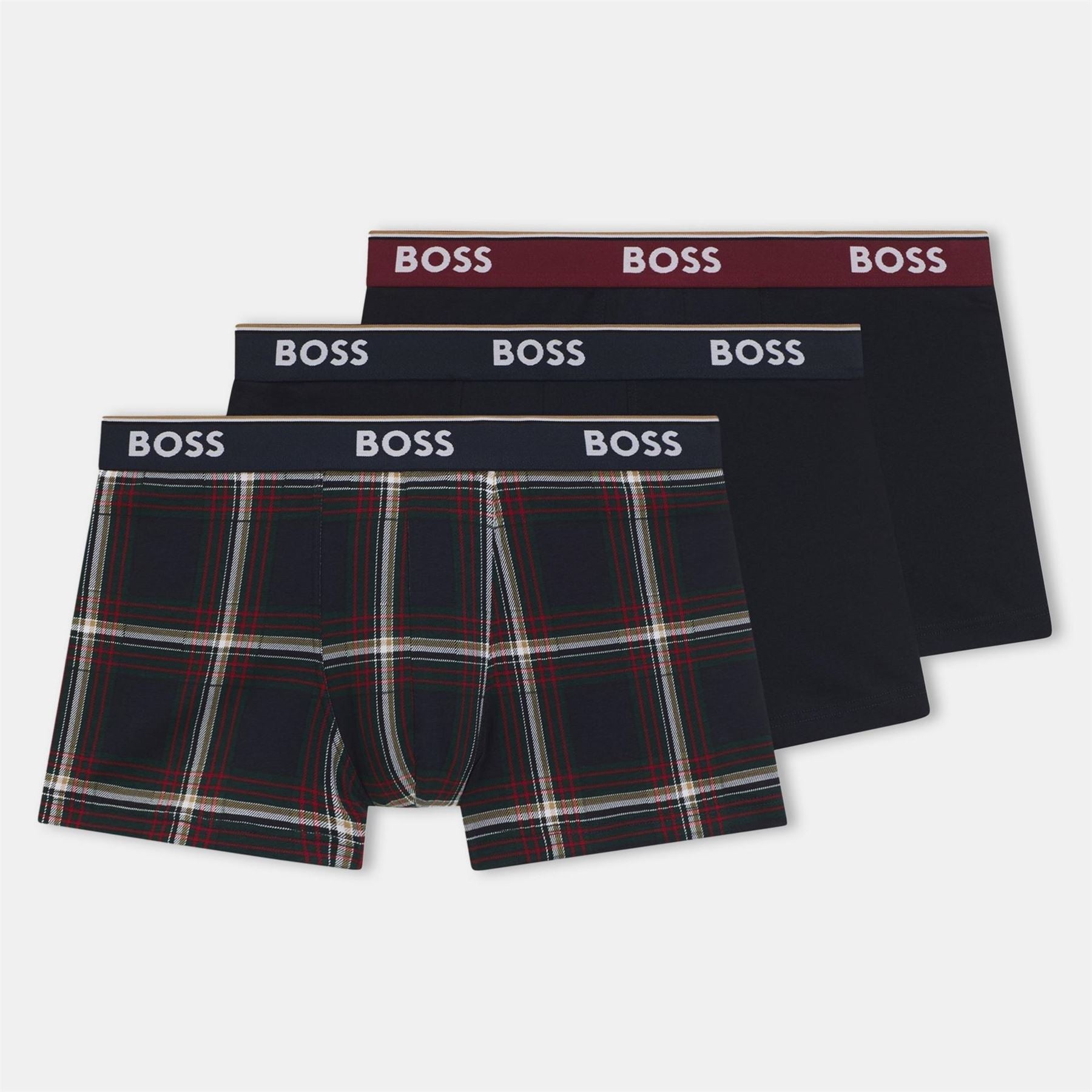 Boss BOSS Bodywear 3 Pack Boxer Shorts with Logo Detail