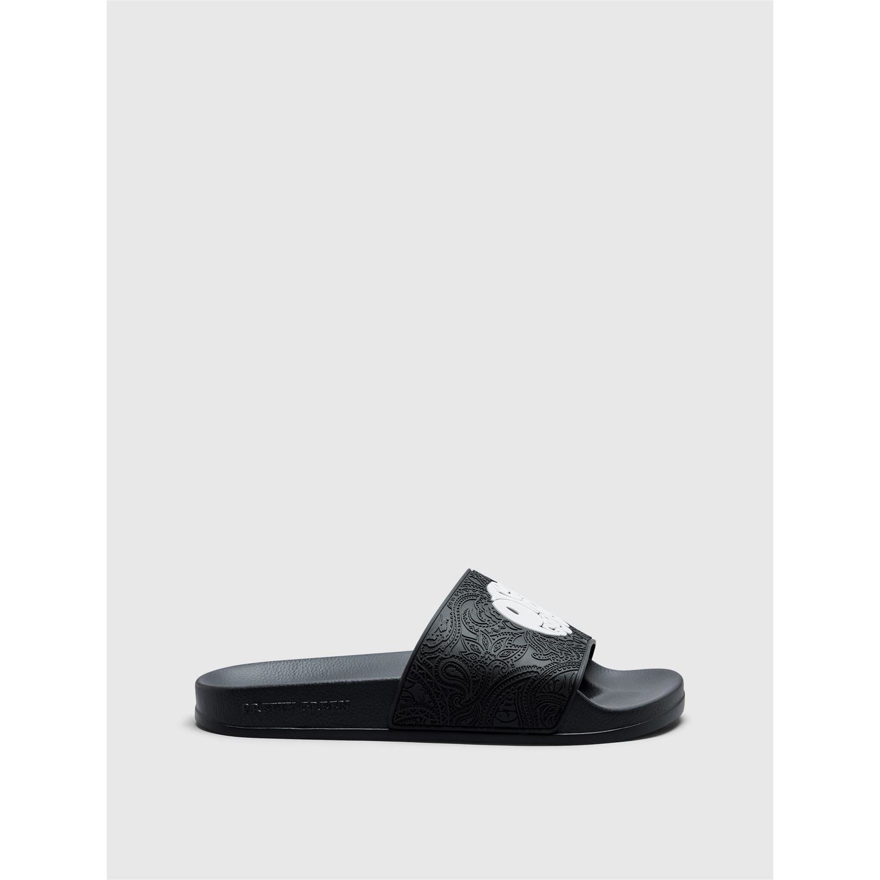 Pretty Green Okala Paisley Flat Heel Open Toe Slides