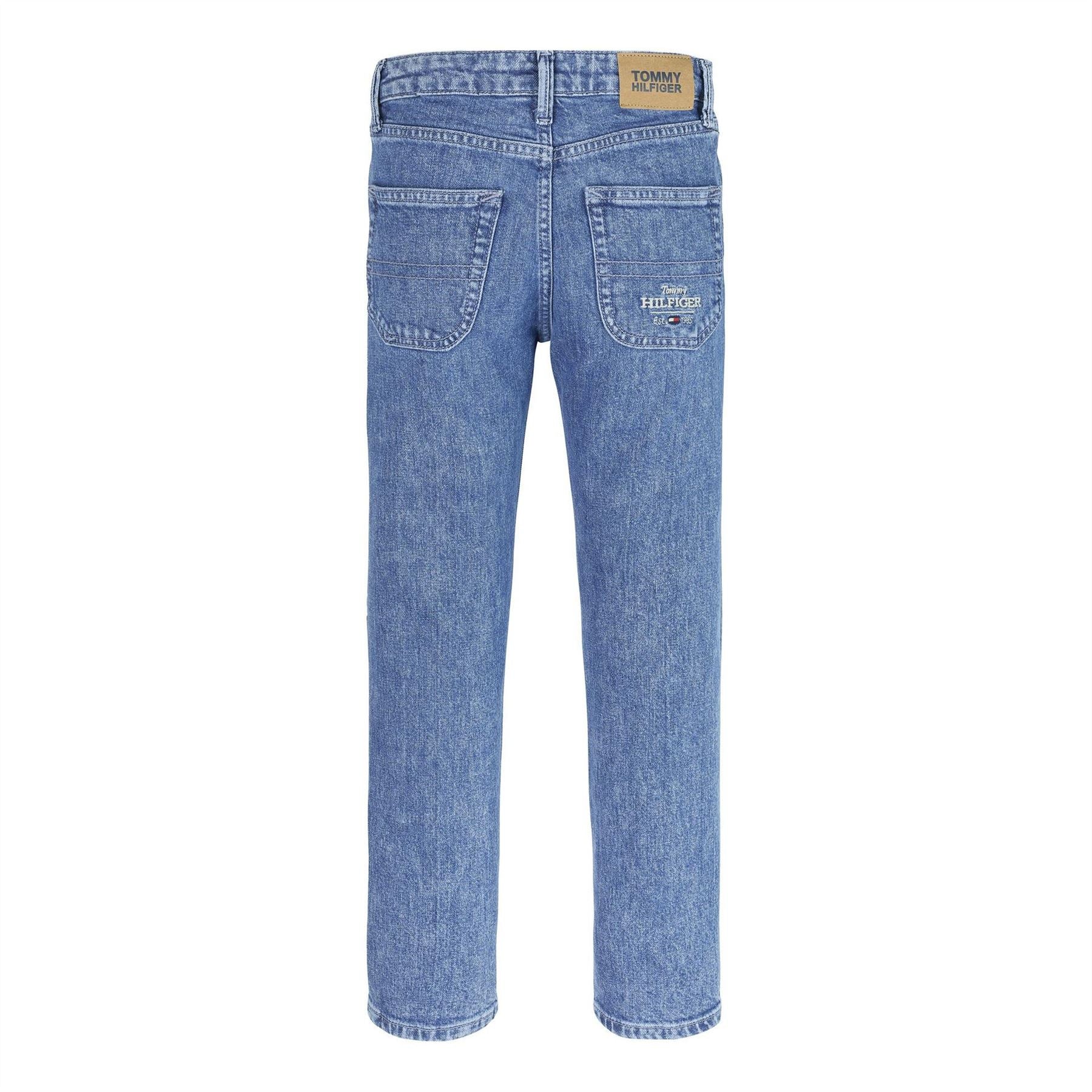 Tommy Hilfiger Modern Salt And Pepper Straight Leg Jeans