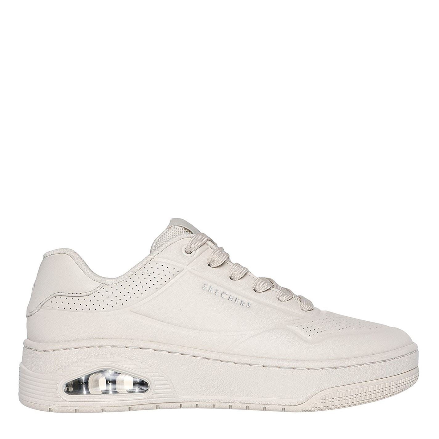 Skechers Uno Low Heel Court Trainers