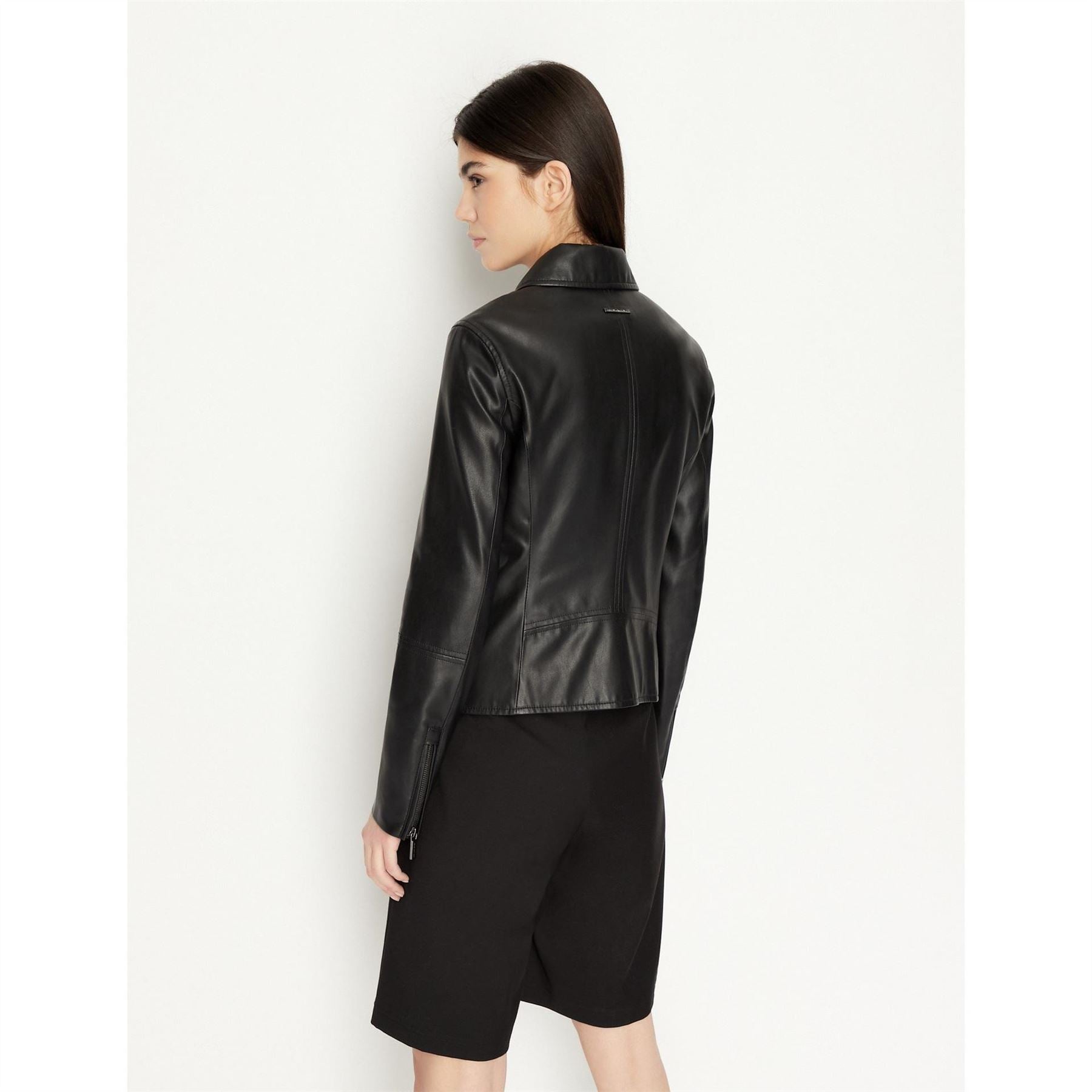 Armani Exchange Leather Jacket