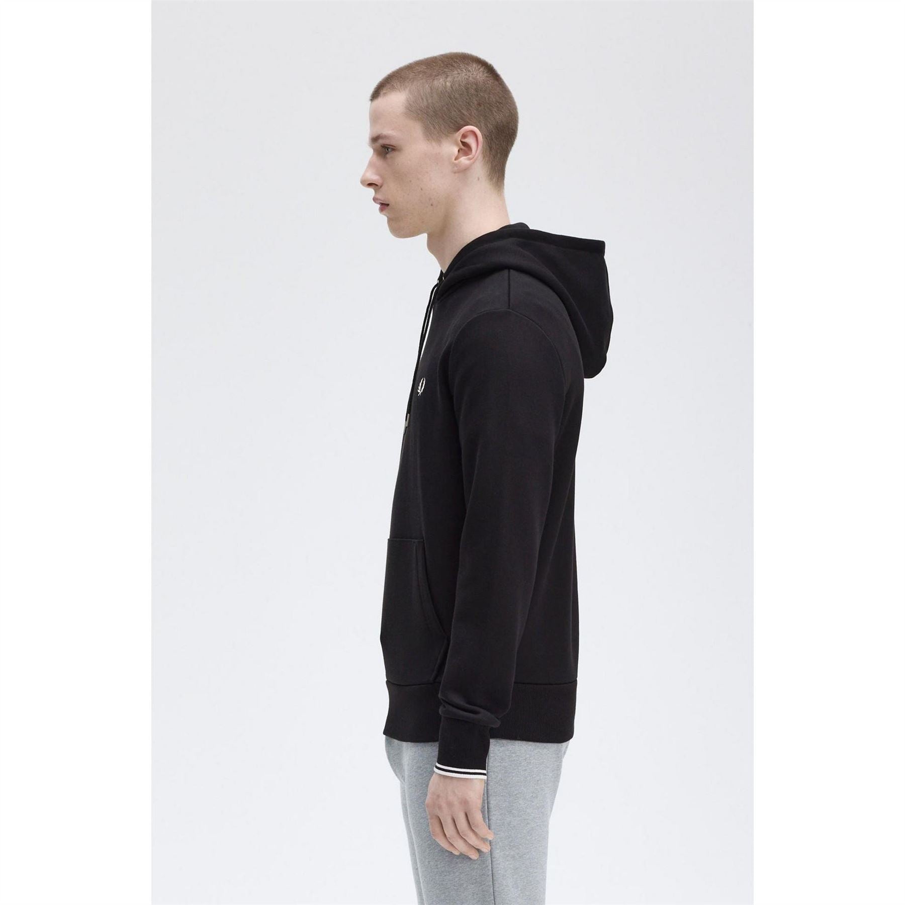 Fred Perry Logo Hoodie