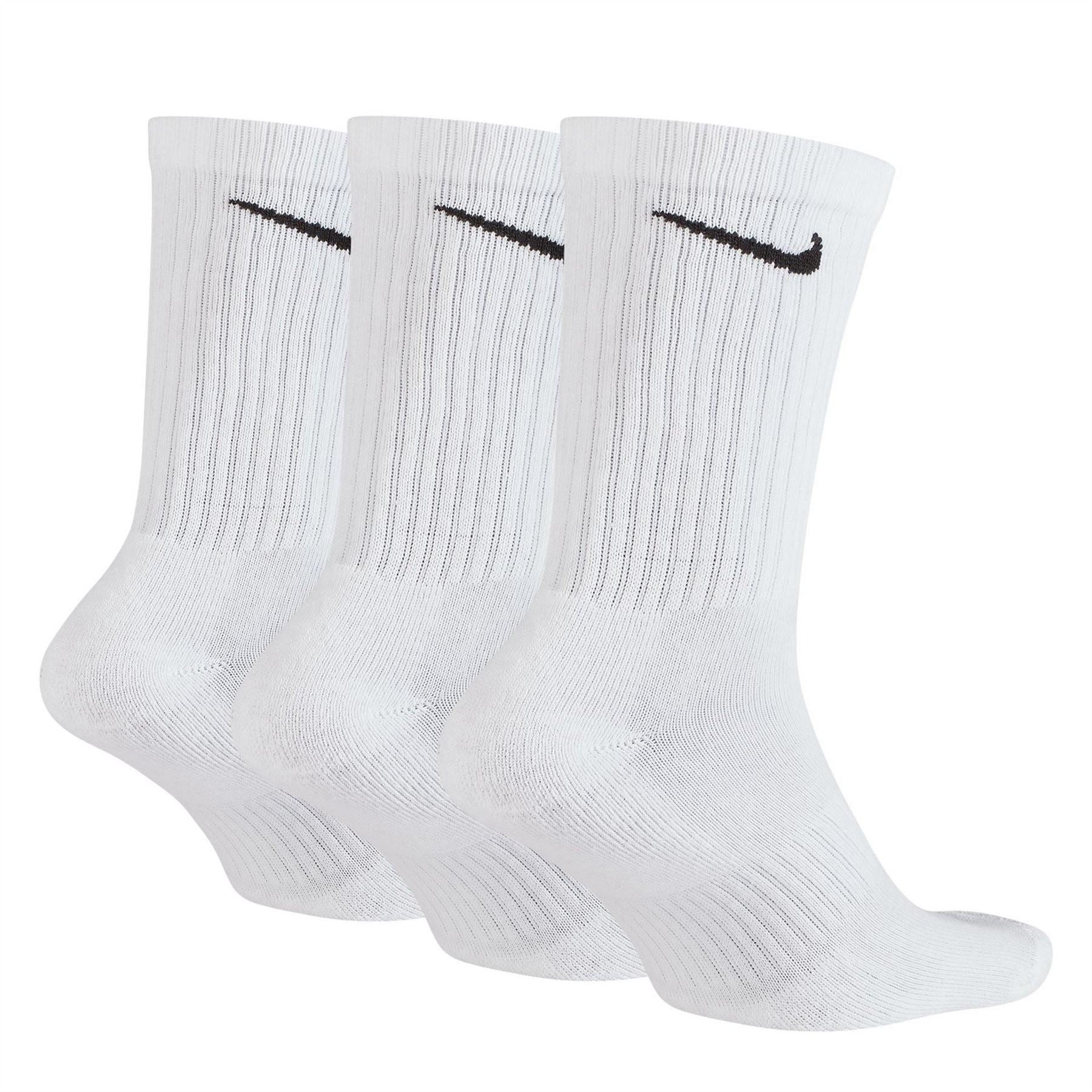 Nike 2 Cushion 3 Pack Crew Socks