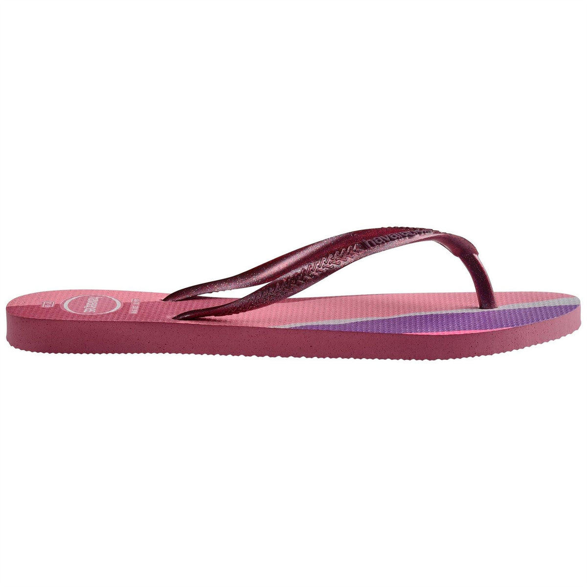 Havaianas Slim Palette Glow Velvet Rose Flip Flops