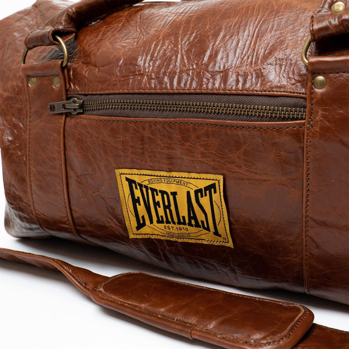 Everlast 1910 Leather Holdall Bag