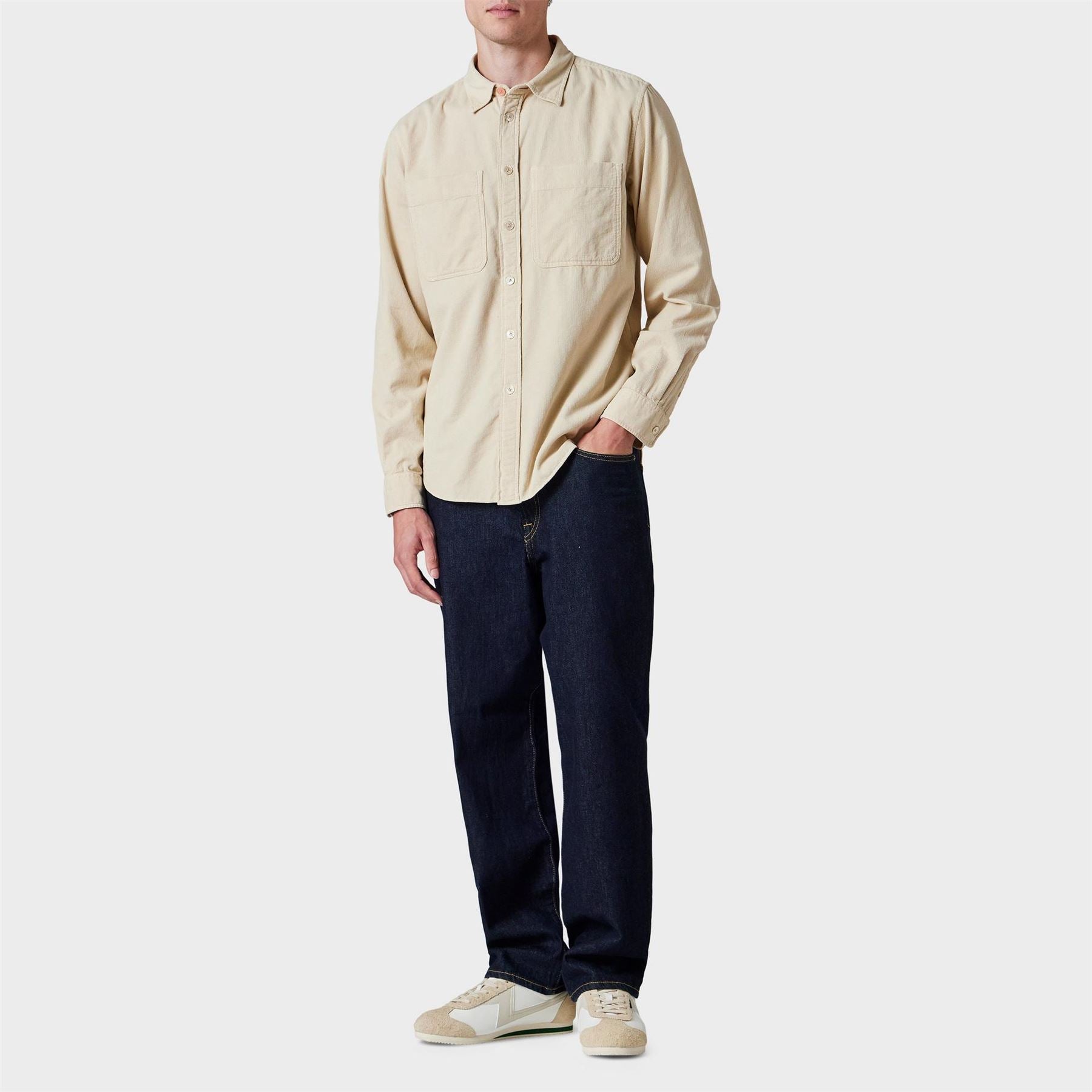 PS Paul Smith Collared Neck Long Sleeve Regular Fit Shirt