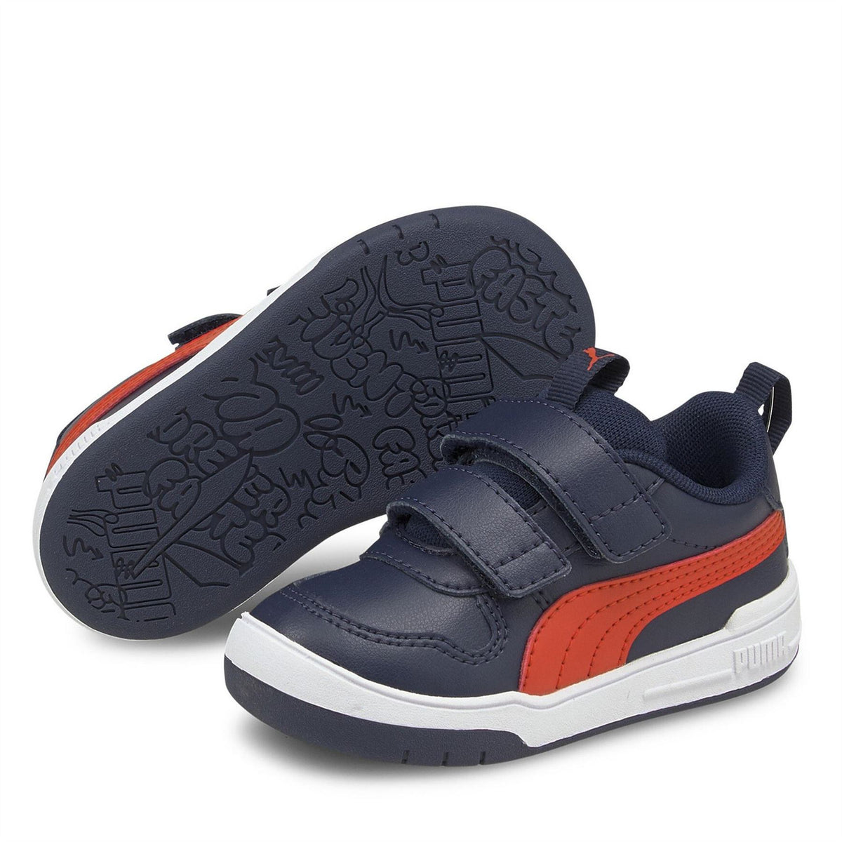 Puma Kids Multiflex Sl V Low Top Trainers