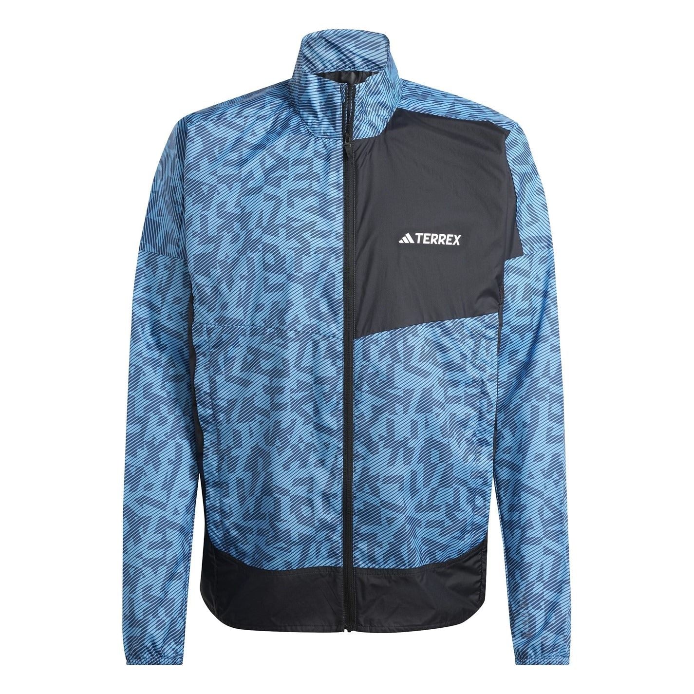adidas Trail Windbreaker Lettering Reflective Accent Jacket