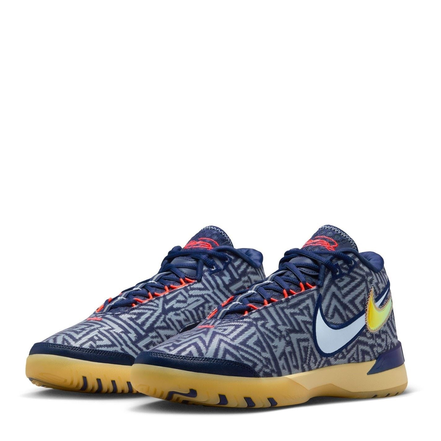 Nike Lbj Nxt Gen Mid Top Lace-Up Sneakers