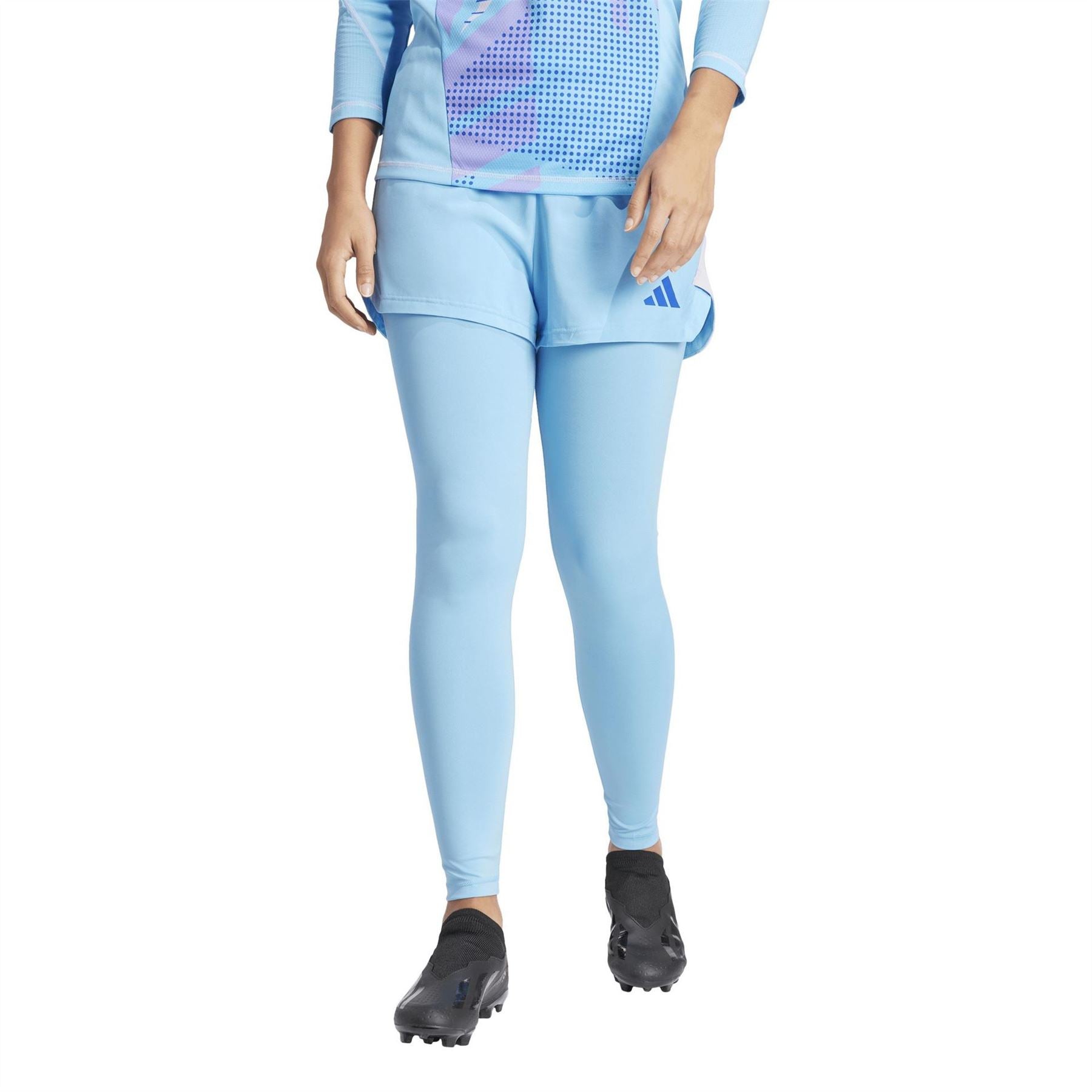 adidas T24 Three Bar Logo Solid Patterned Leggings