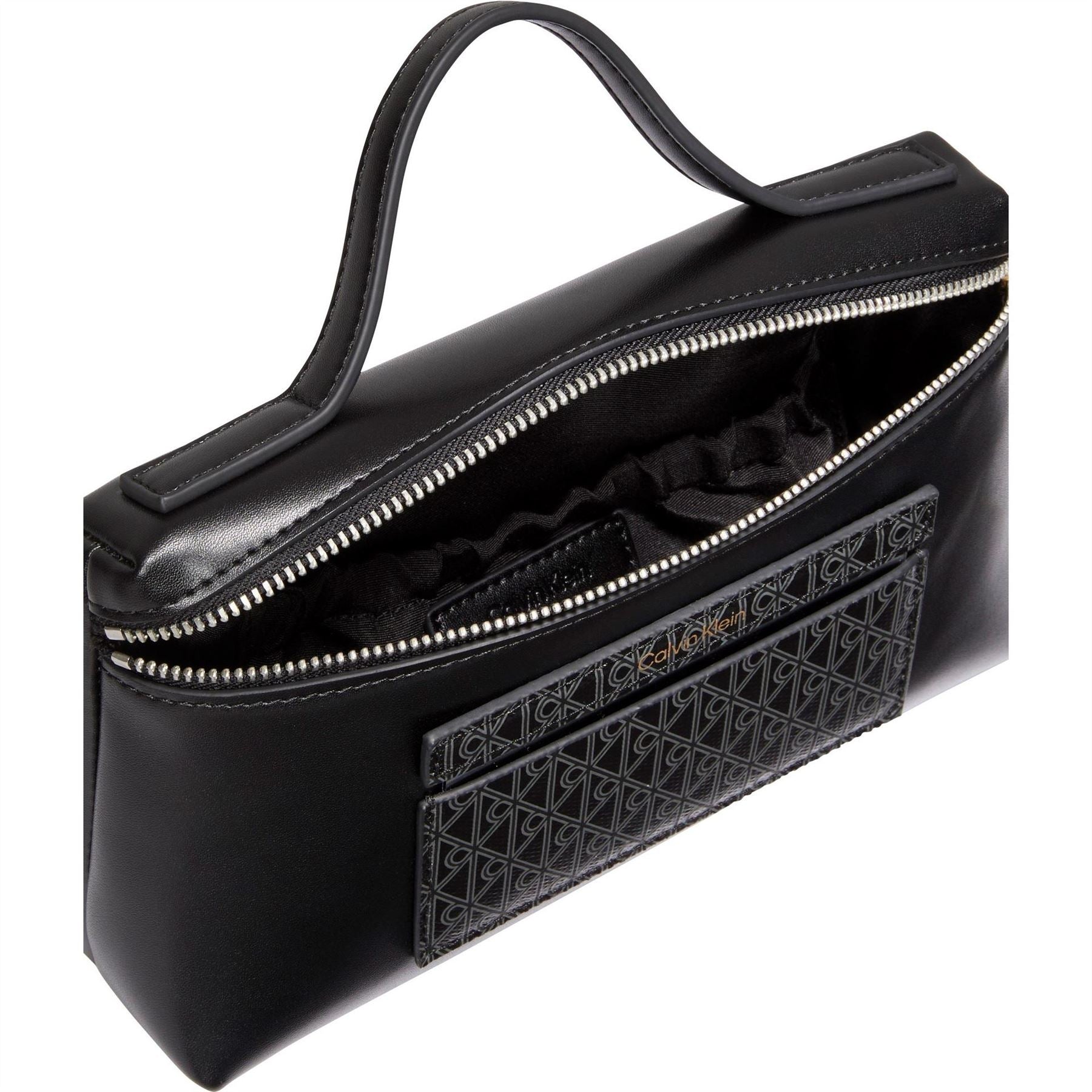 Calvin Klein Rectangle Wash Bag with Gold Tone Hardware