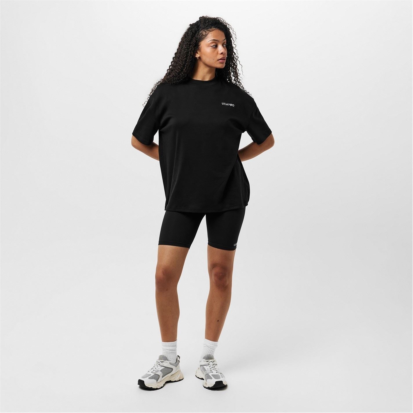 USA Pro Pro Jersey Slim Fit Logo Print Shorts