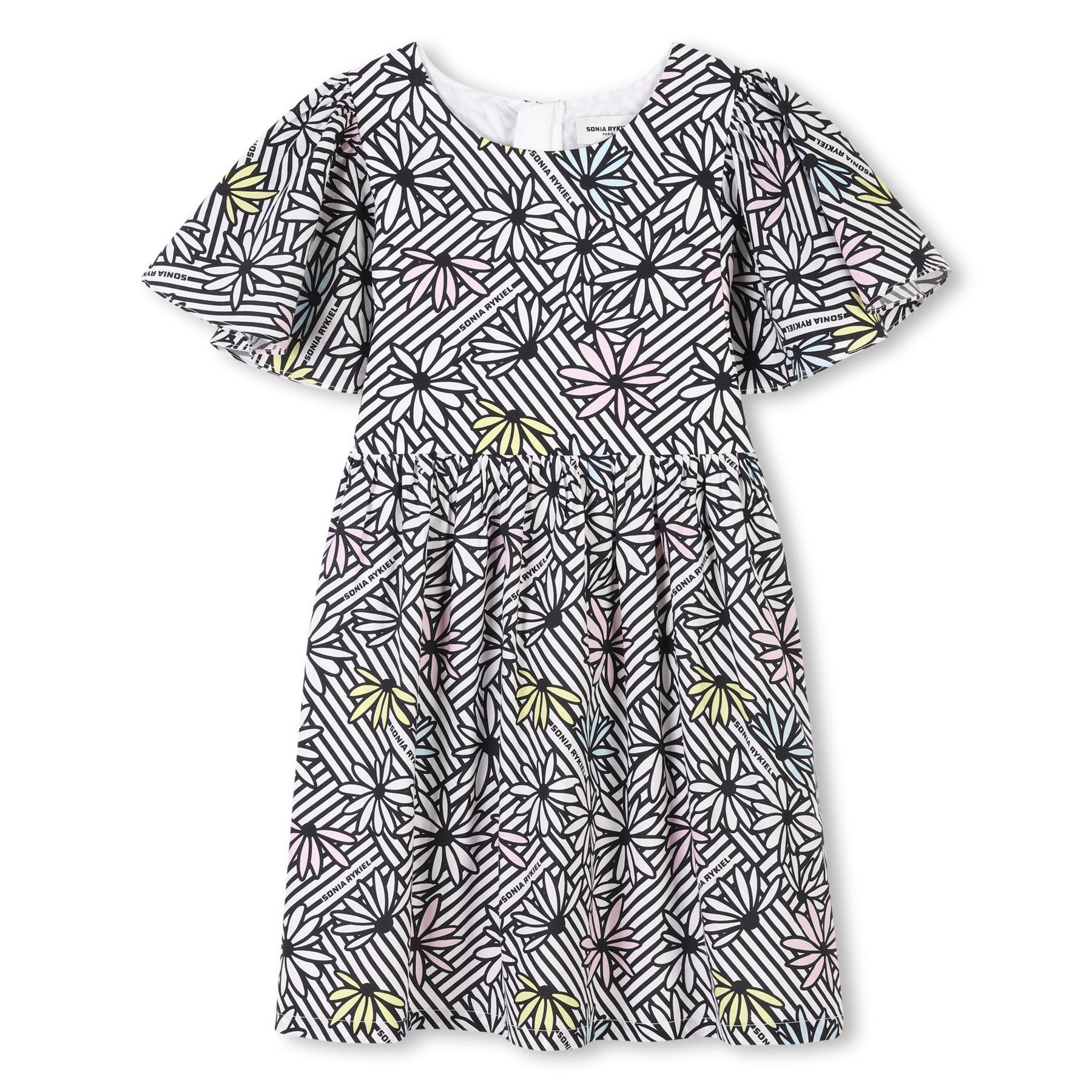 Sonia Rykiel Oap Crew Neck Knee Length T-Shirt Dress
