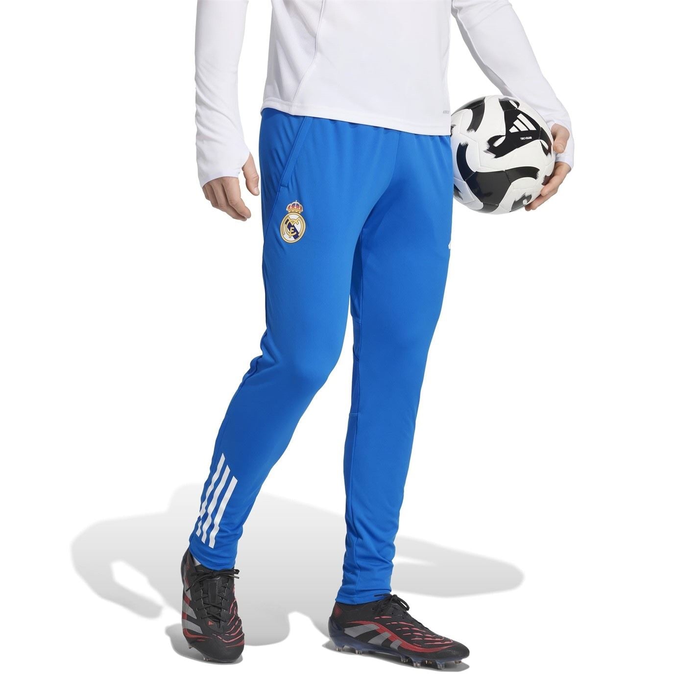 adidas Mens Real Madrid Training Tracksuit Bottoms 2025 2026