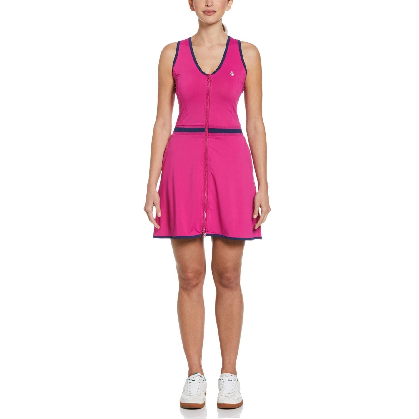 Original Penguin Womens V Neck Tennis Dress