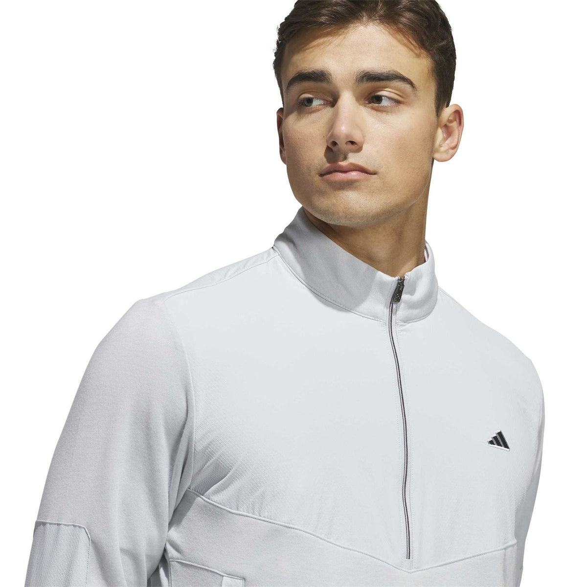 adidas Ultimate365+ Hybrid Quarter Zip Funnel Neck Pullover