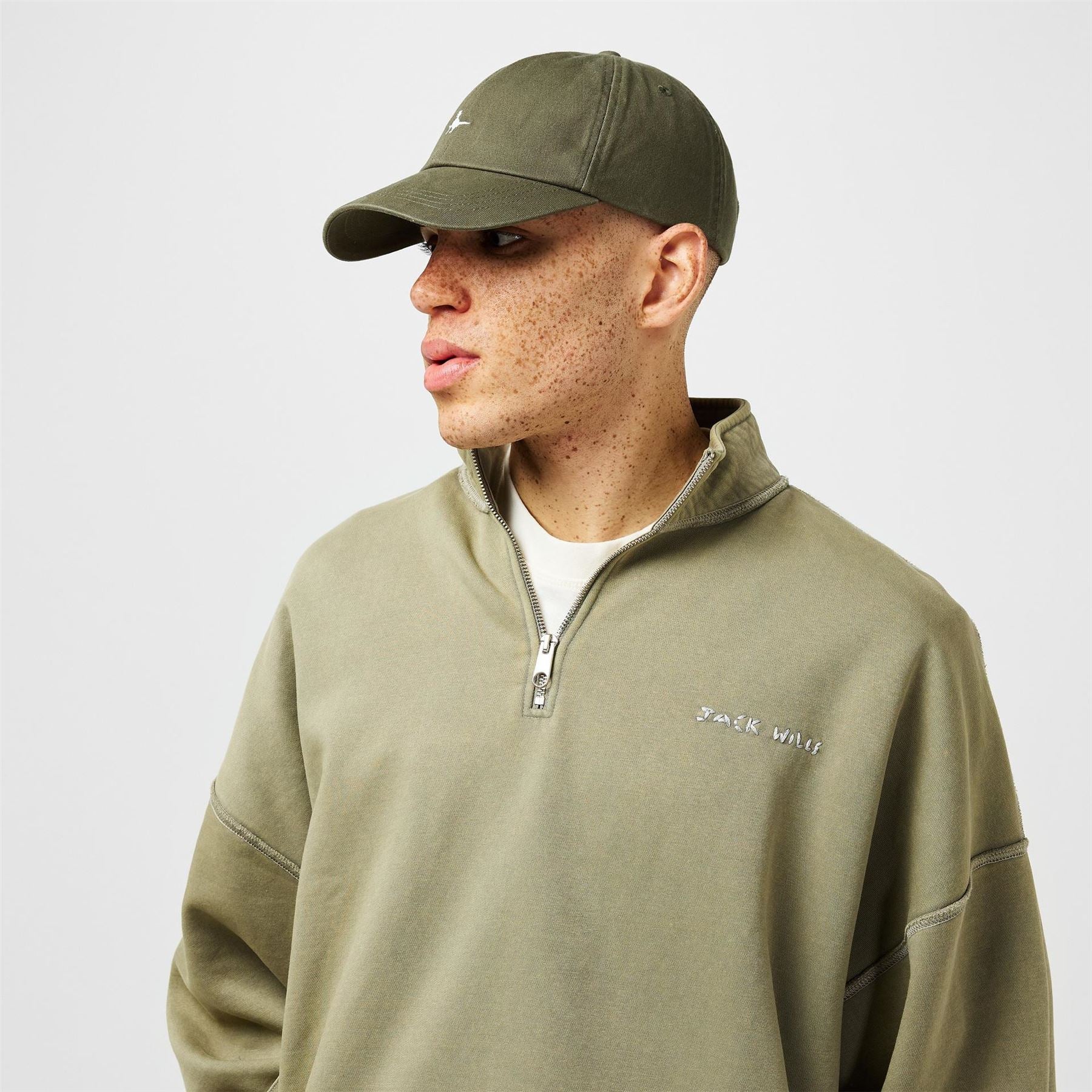 Jack Wills Well Relaxed Fit Drop Shoulder Sweatshirt