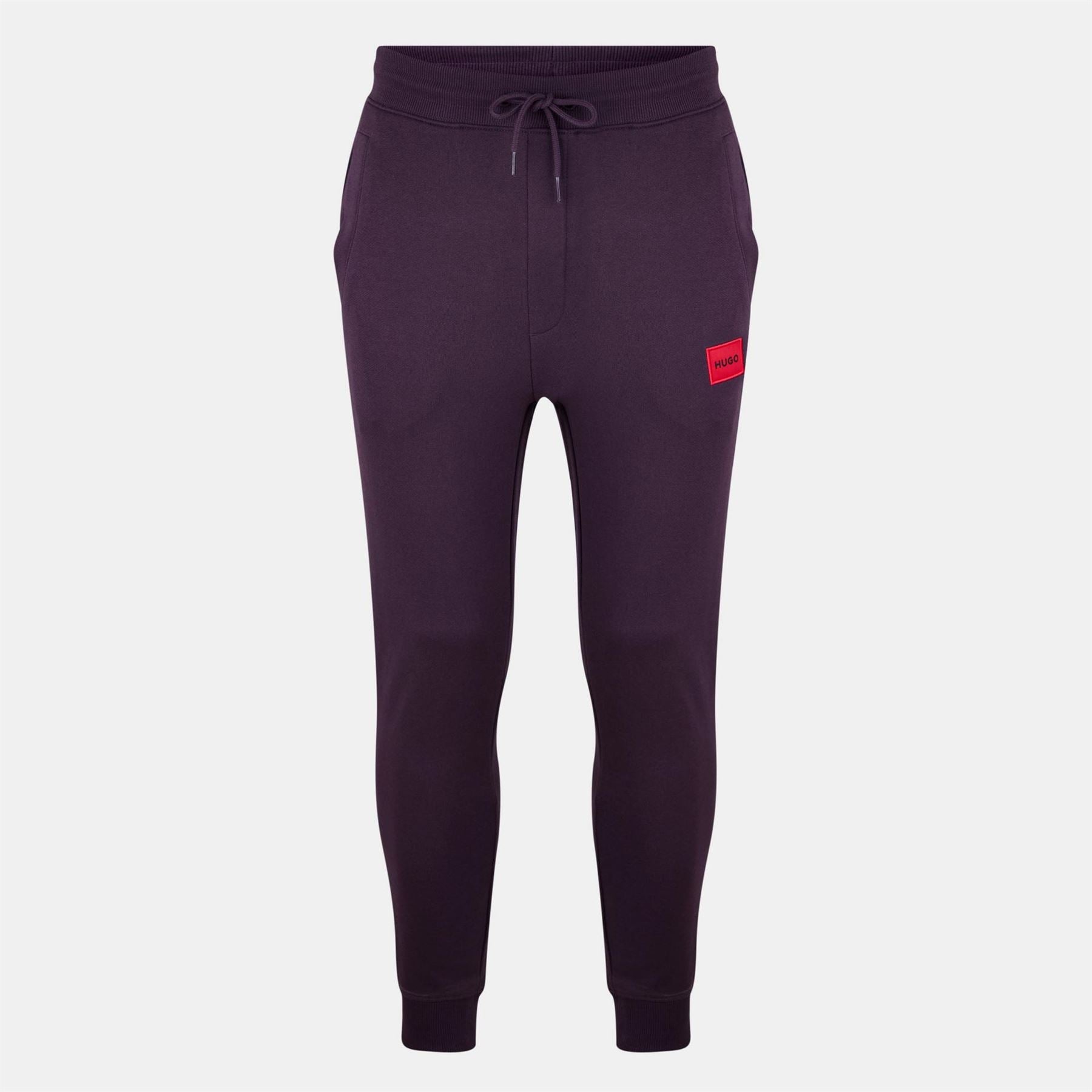 Hugo HUGO Doak Closed Hem Jogging Bottoms with Logo Detail