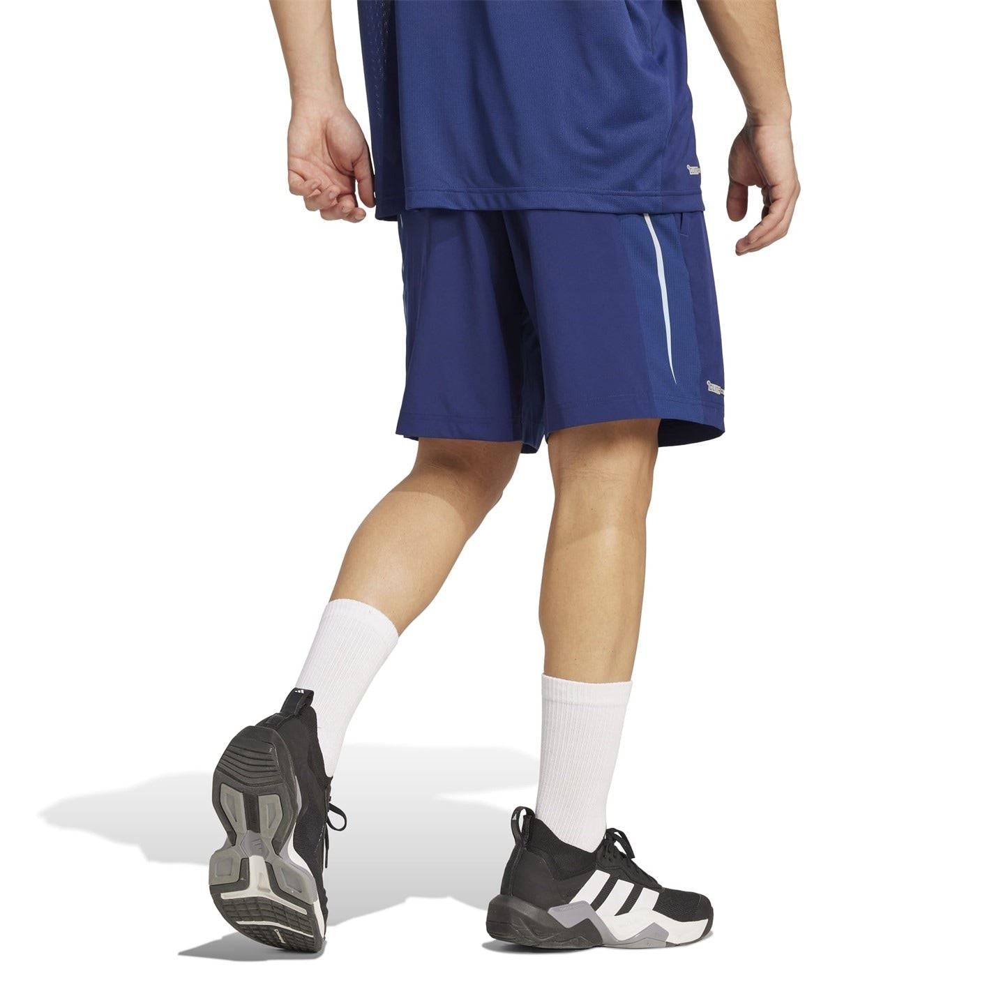 adidas Solid Patterned Regular Fit Running Shorts