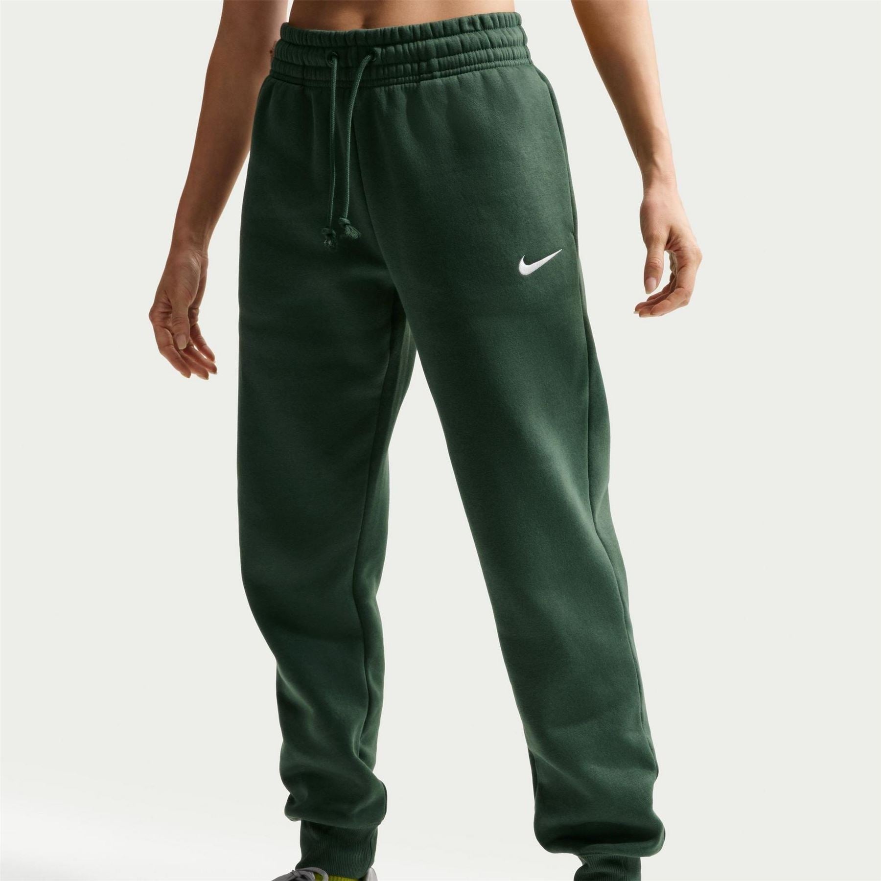 Nike Womens Sportswear Phoenix Fleece Mid Rise Sweatpants