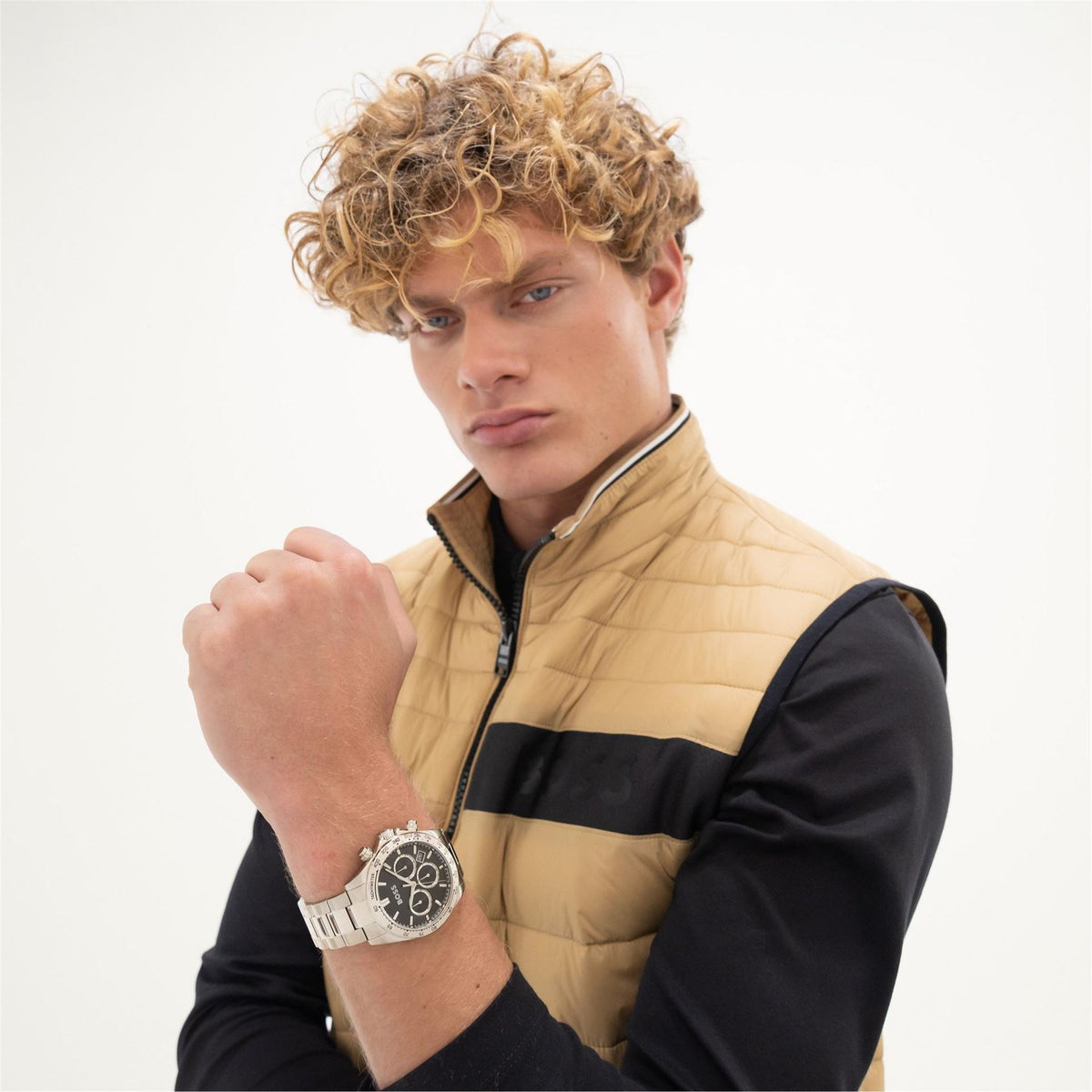 Boss Hero Stainless Steel Bracelet Watch