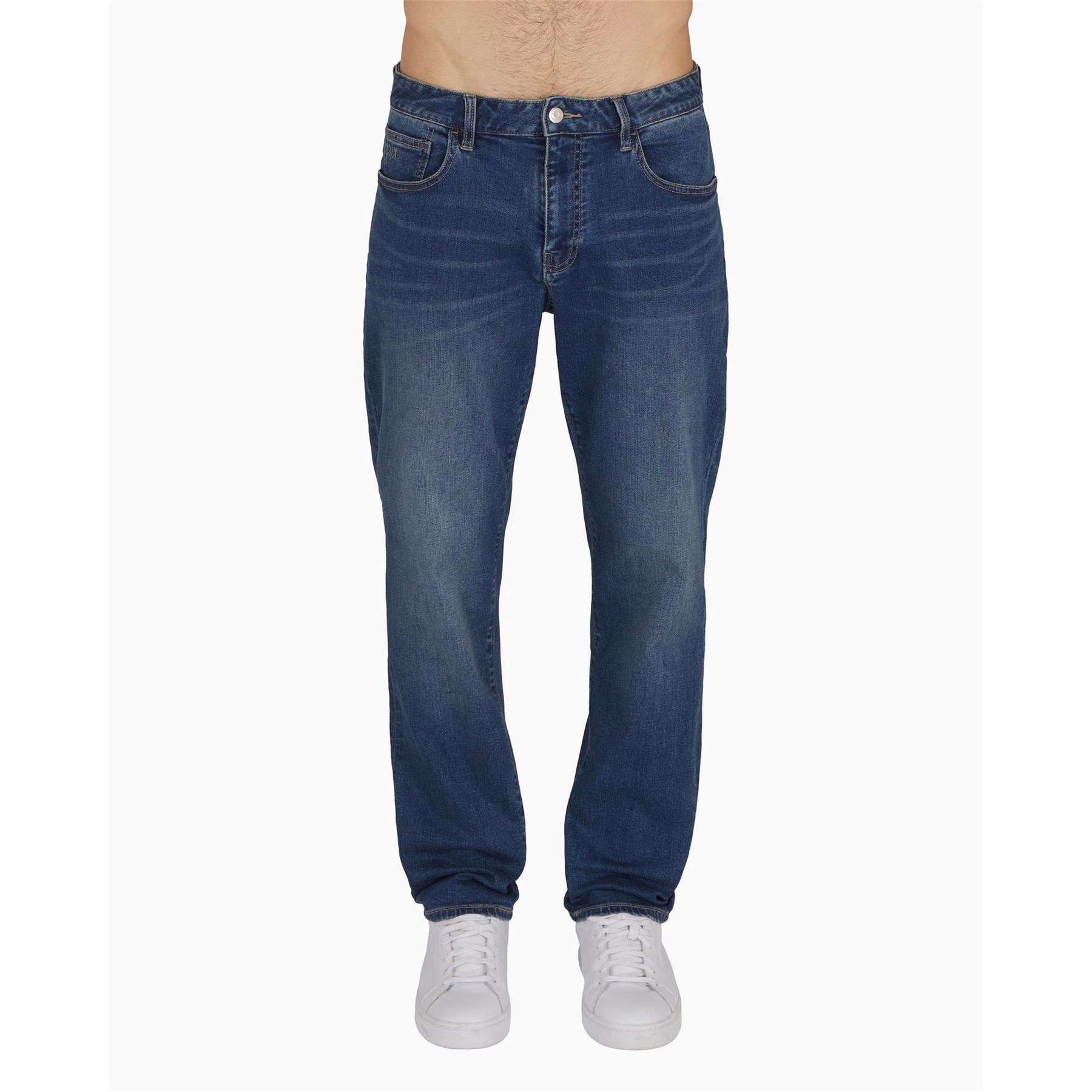Armani Exchange Slim Fit Five Pocket Jeans