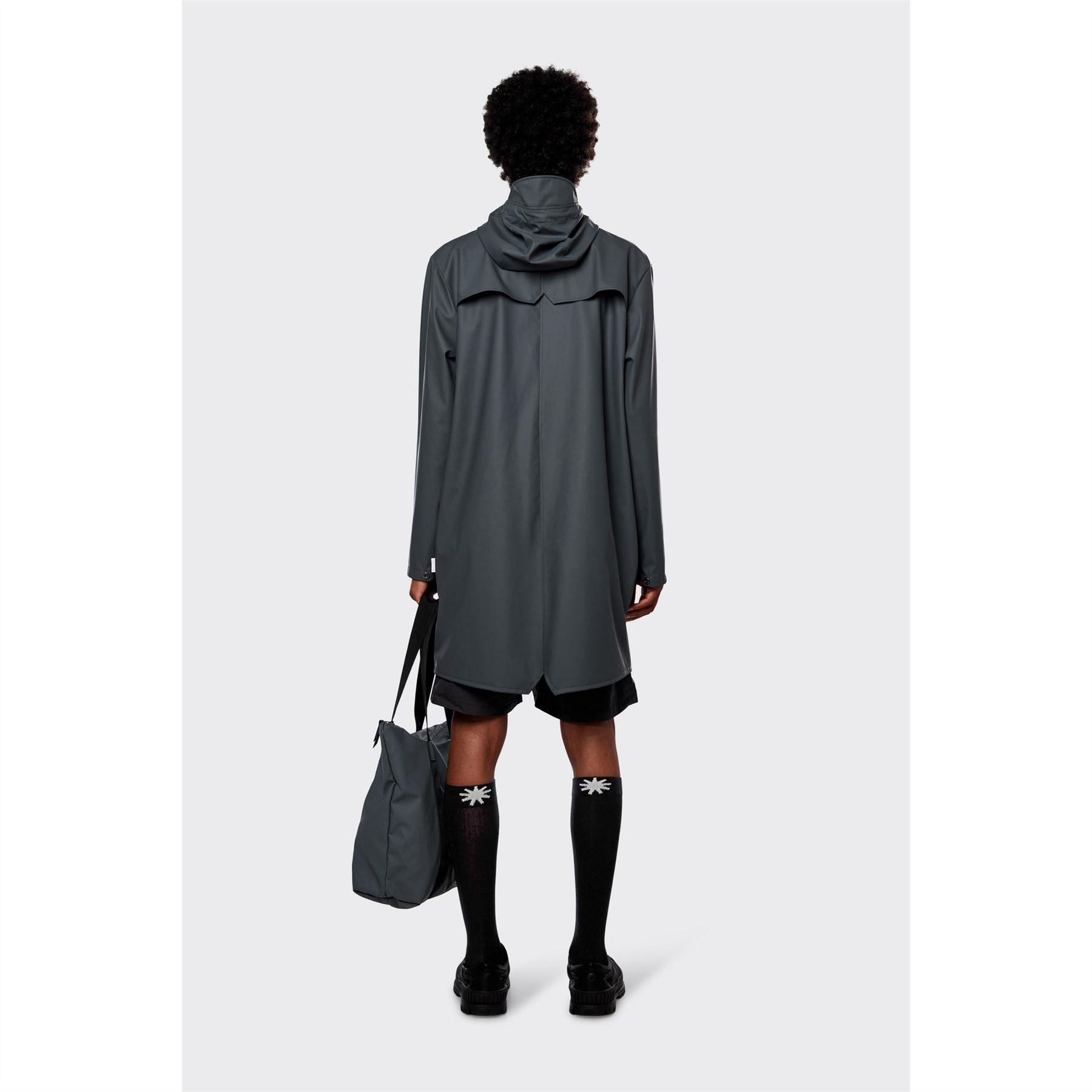 Rains Adults Waterproof Hooded Long Sleeve Rain Anorak