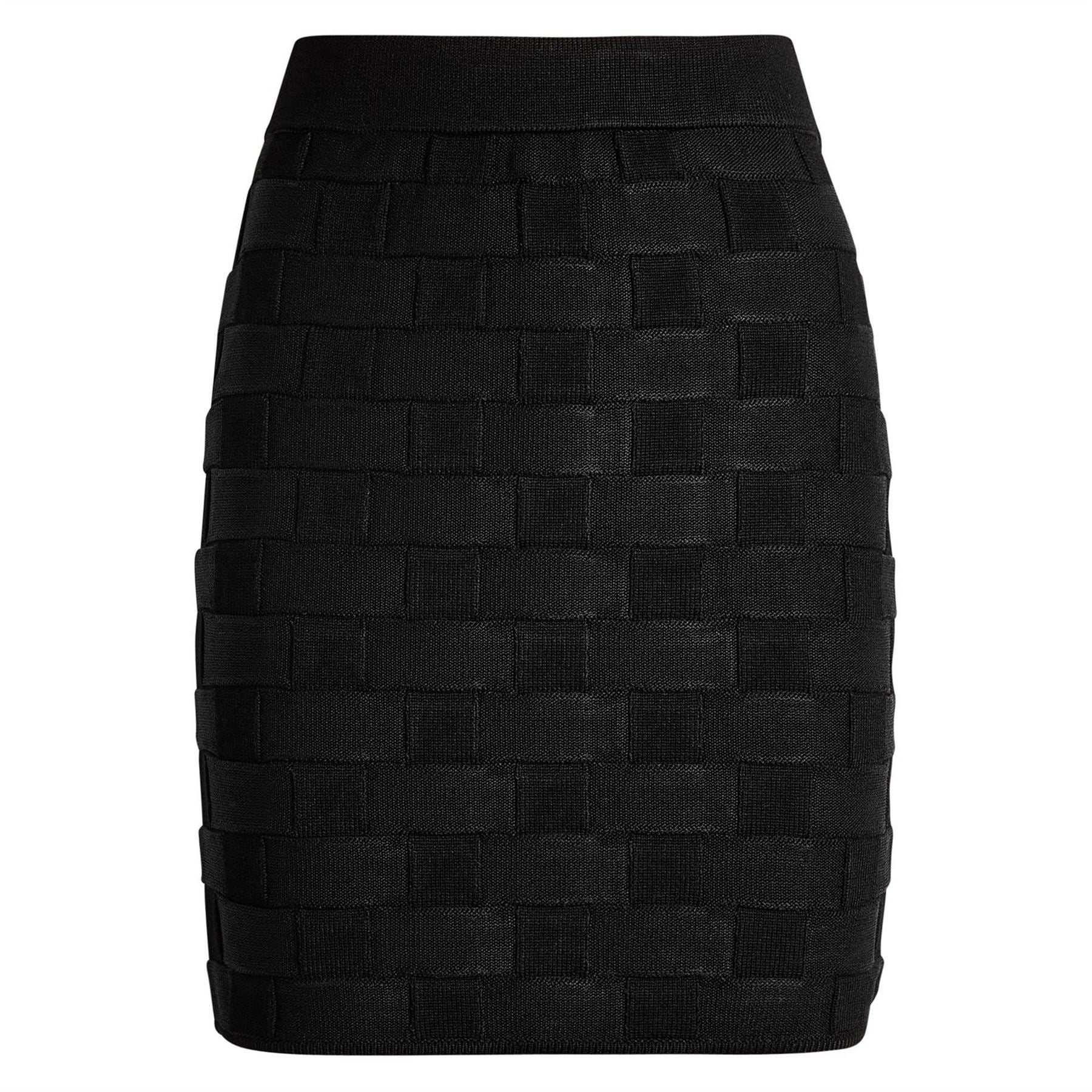 Tove Ash Knitted Short Skirt