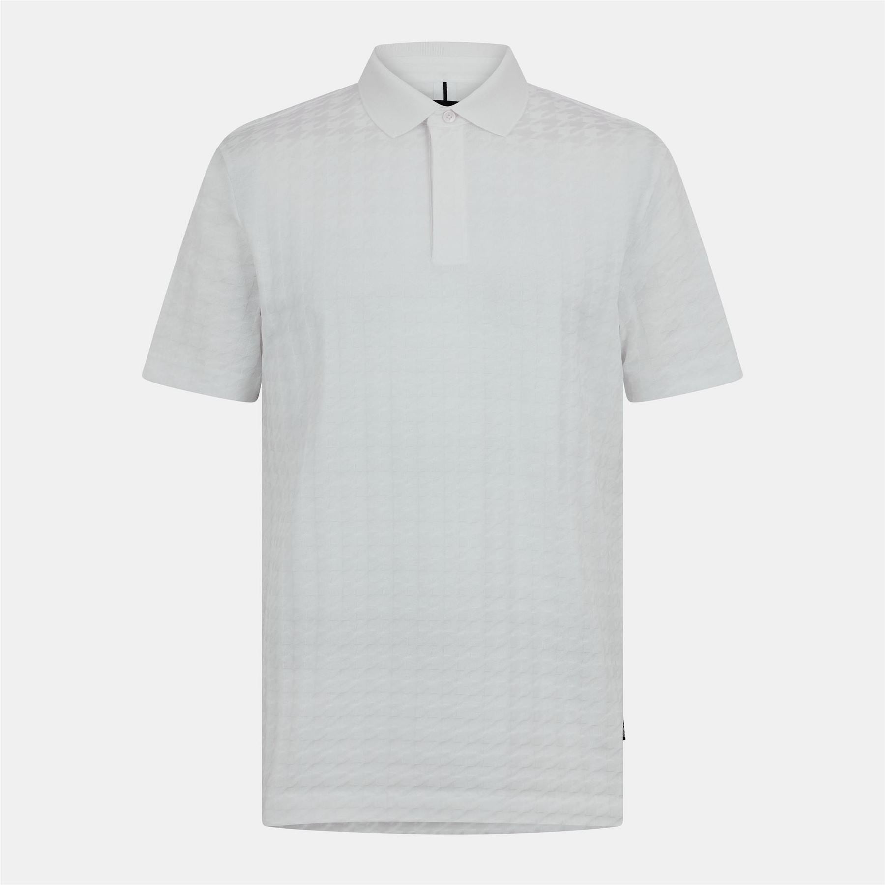 Boss Collared Neck Short Sleeve Polo Shirt
