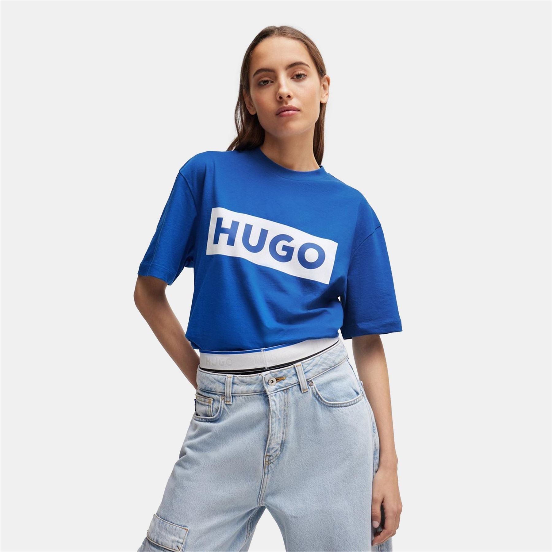 Hugo HUGO Iconic Logo Short Sleeve T Shirt
