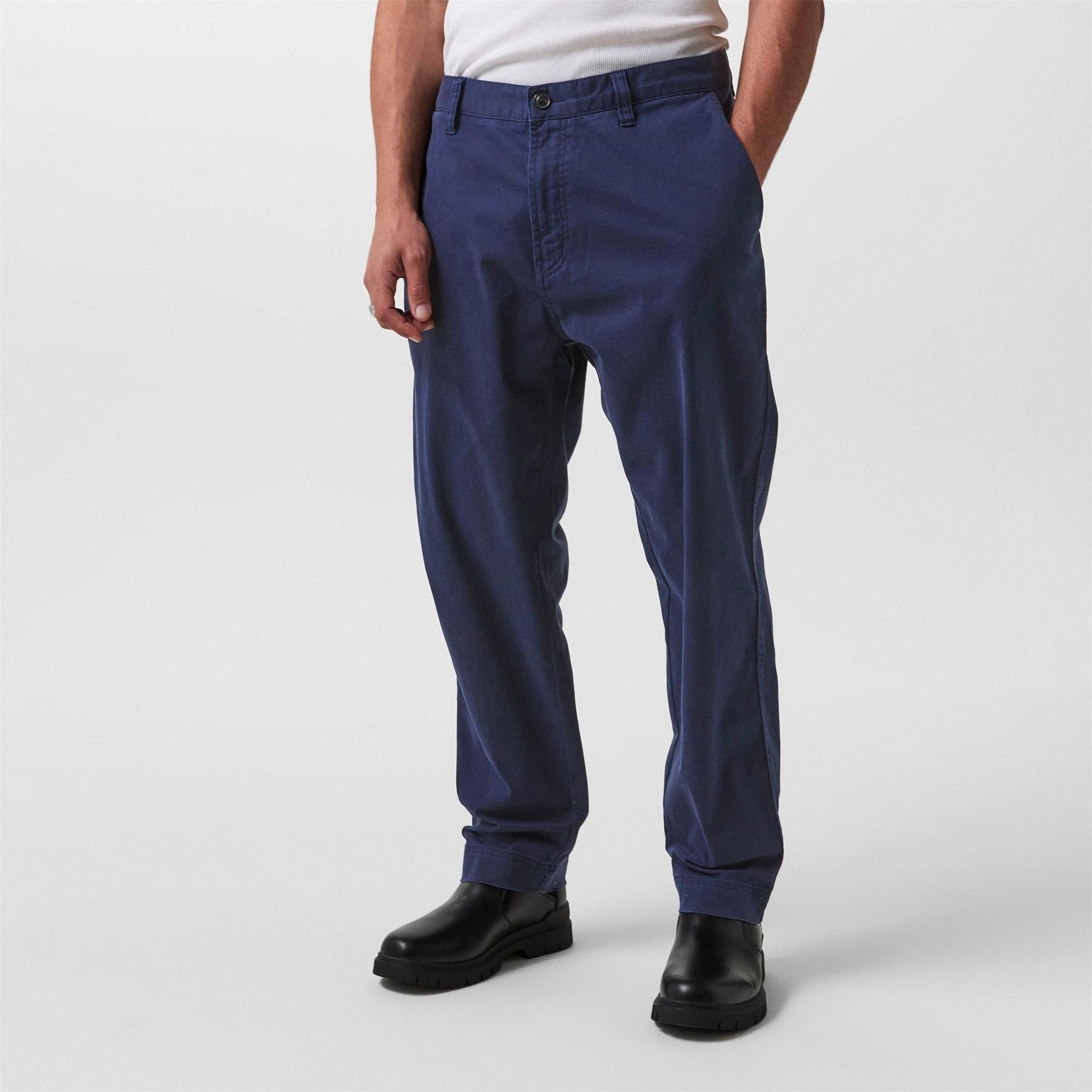 Hugo Tailored Straight Leg Trousers