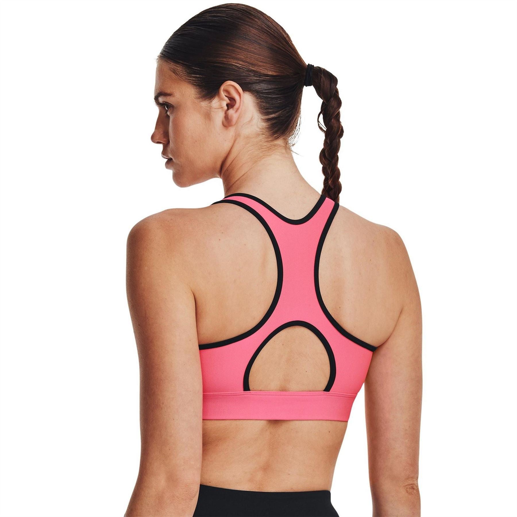 Under Armour Womens Heatgear Armour Mid Padless Sports Bra