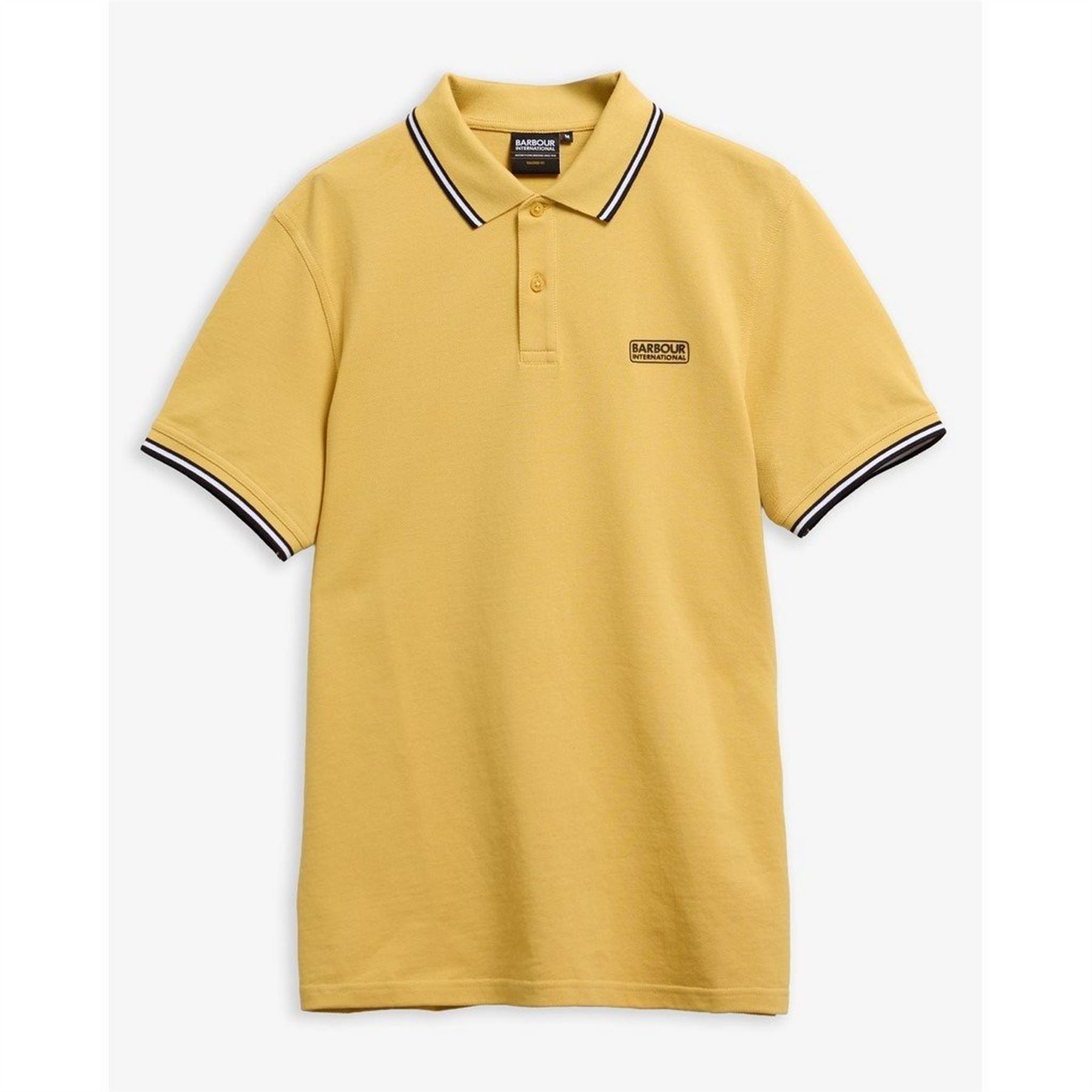 Barbour International Tipped Short Sleeve Polo Shirt