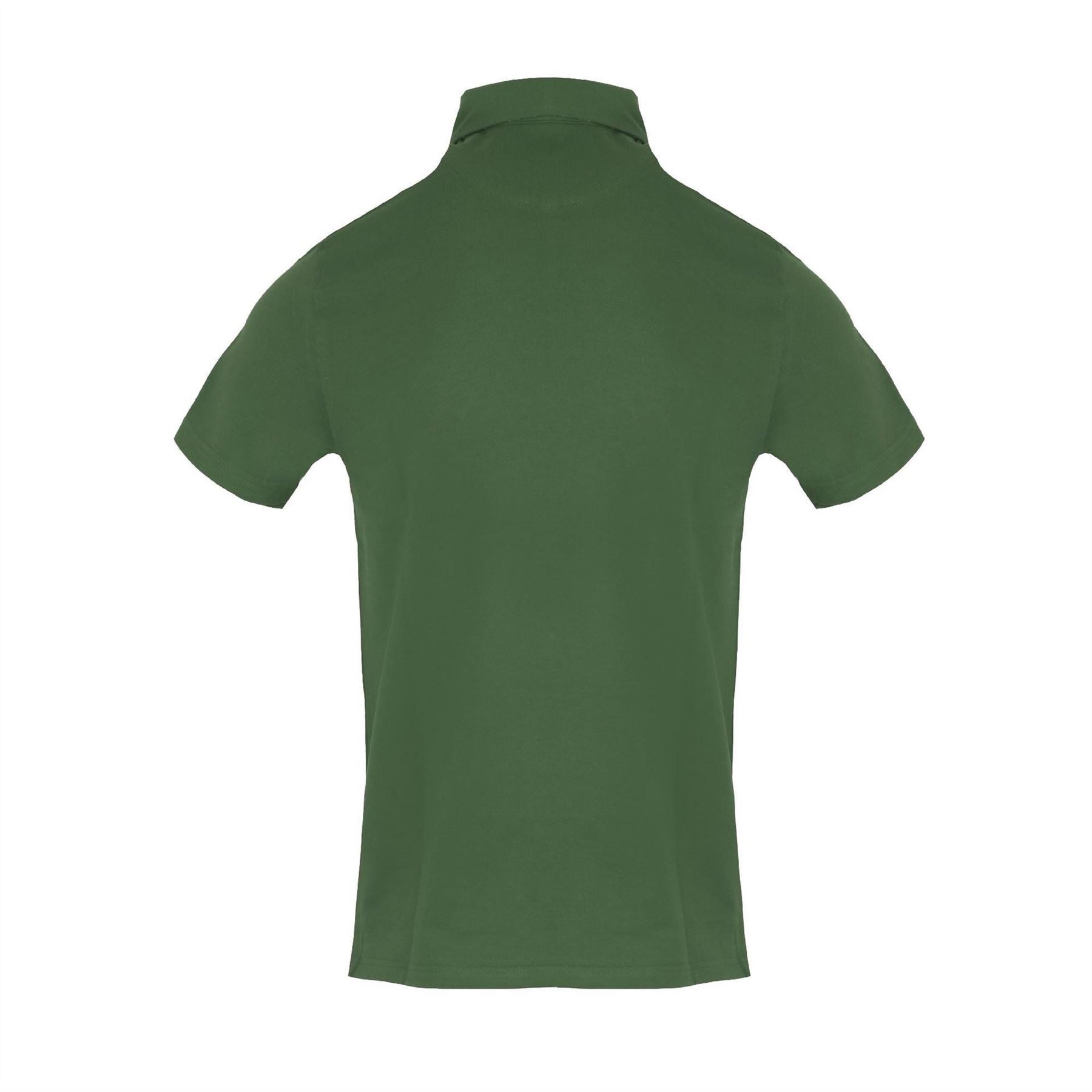 Aquascutum Embroidered Collared Neck Short Sleeve Polo Shirt