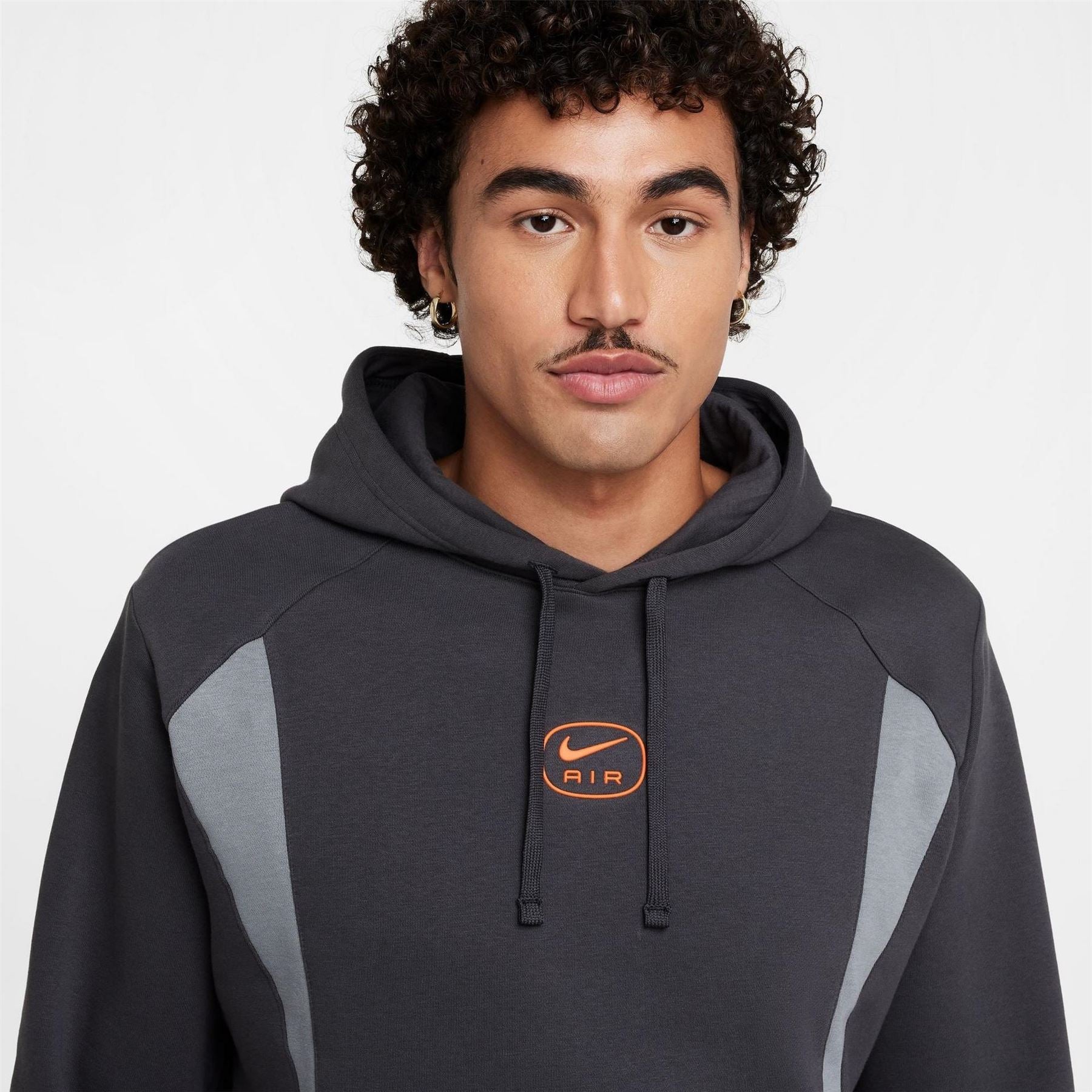 Nike Hooded Relaxed Fit Long Sleeve Sweatshirt