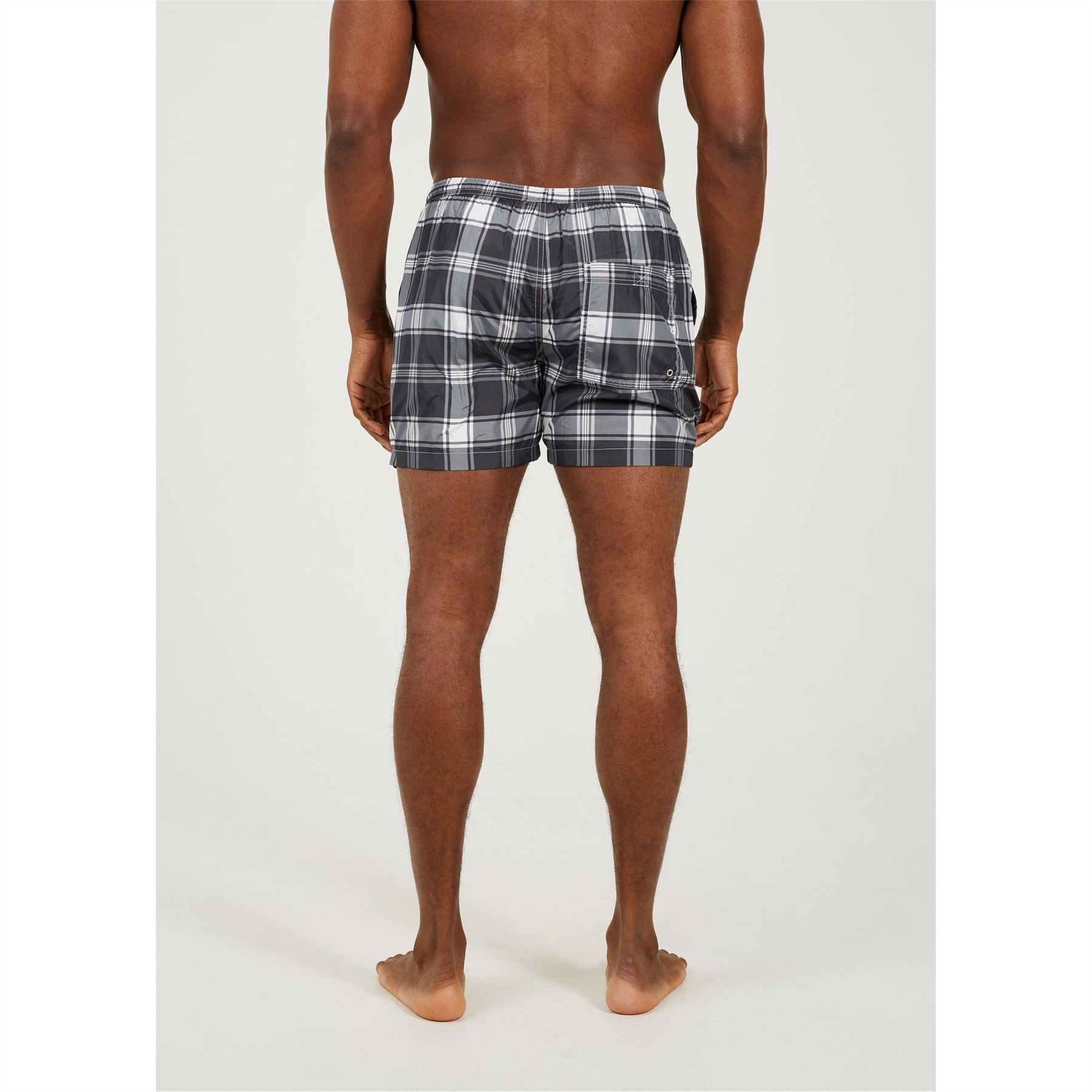 Brave Soul Print Swim Shorts