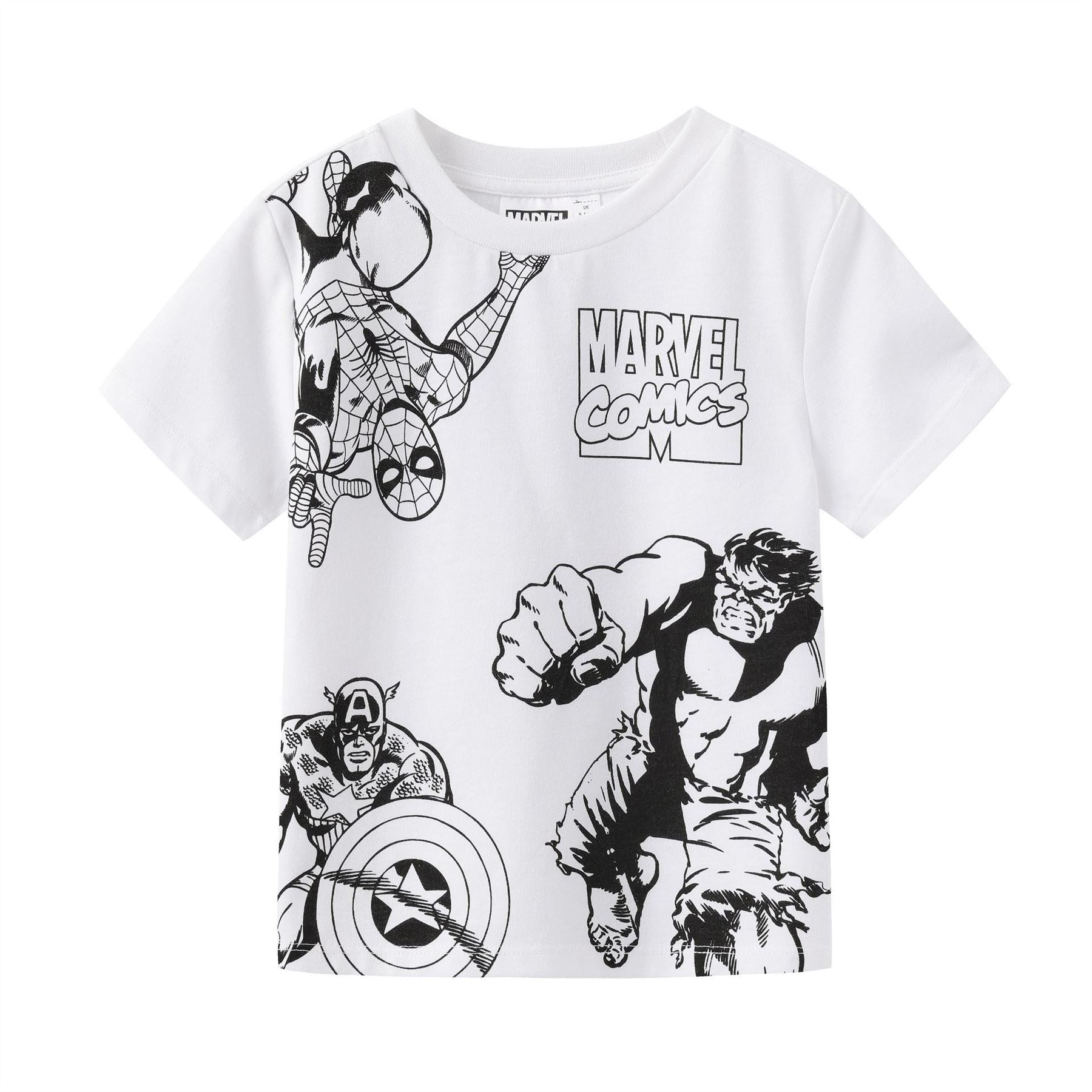 Character Short Sleeve T-Shirt For Boys